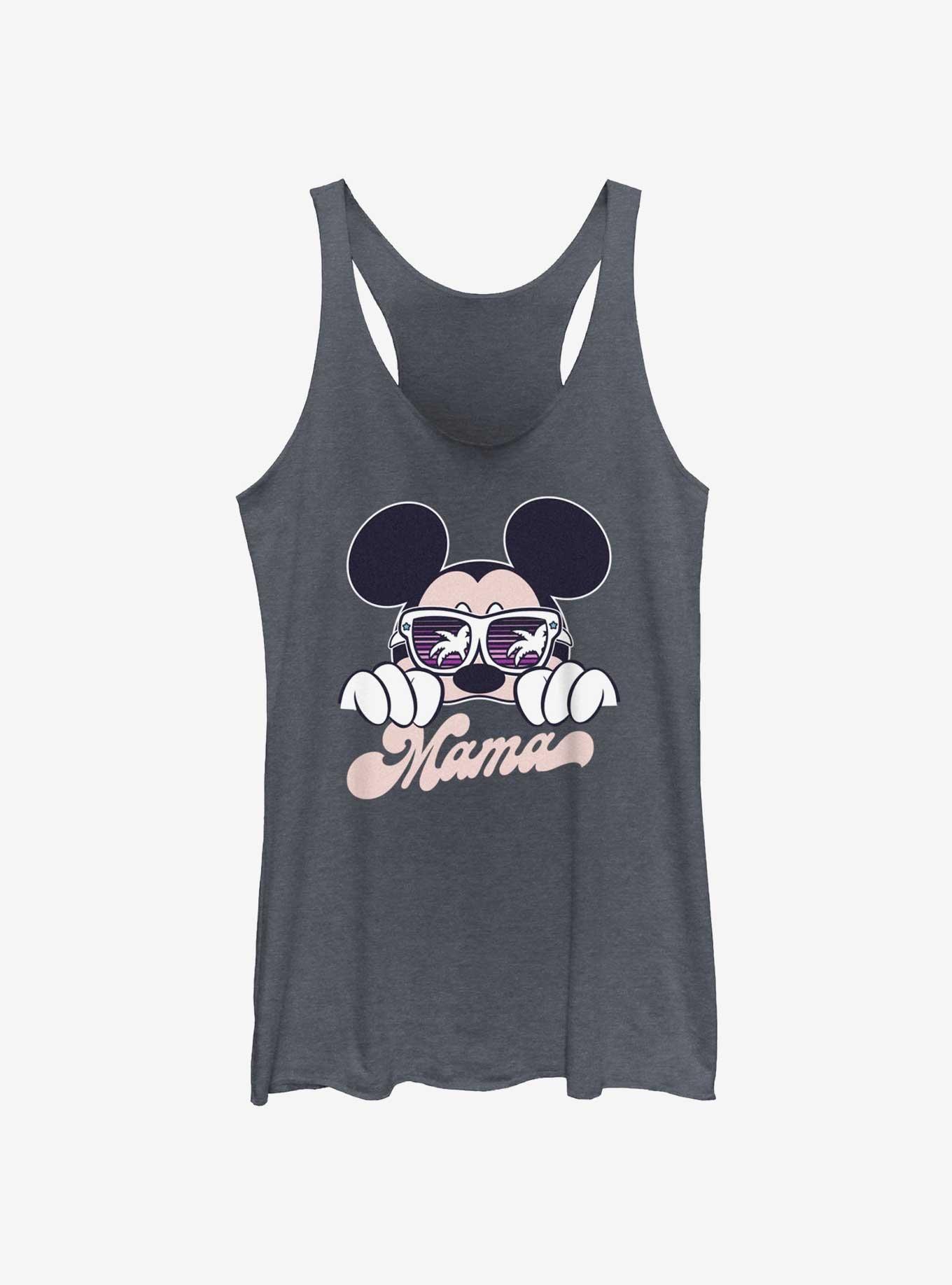 Disney Mickey Mouse Cool Mama Mickey Vacay Womens Tank Top, NAVY HTR, hi-res