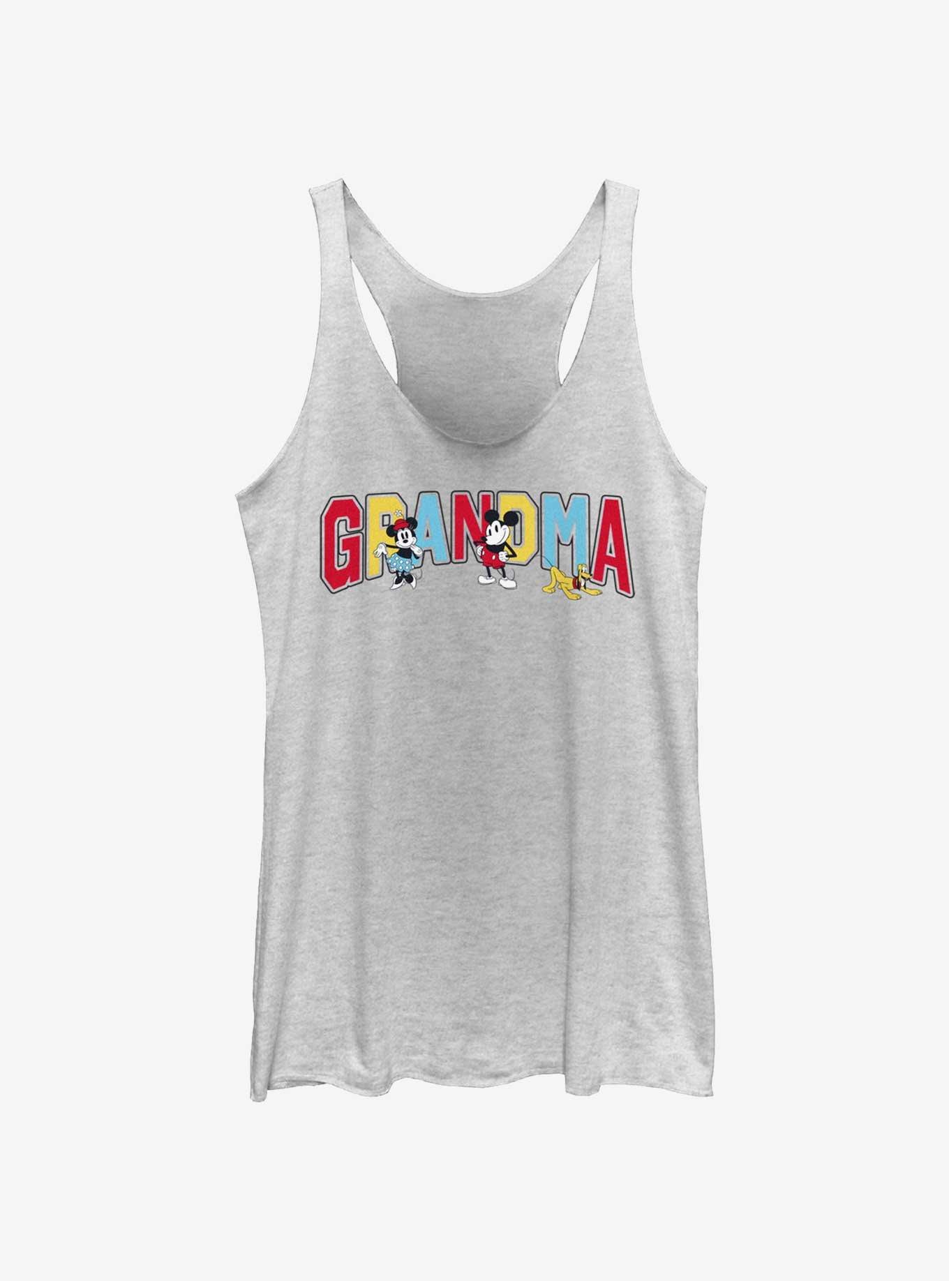 Disney Mickey Mouse Grandma Collegiate Womens Tank Top, , hi-res