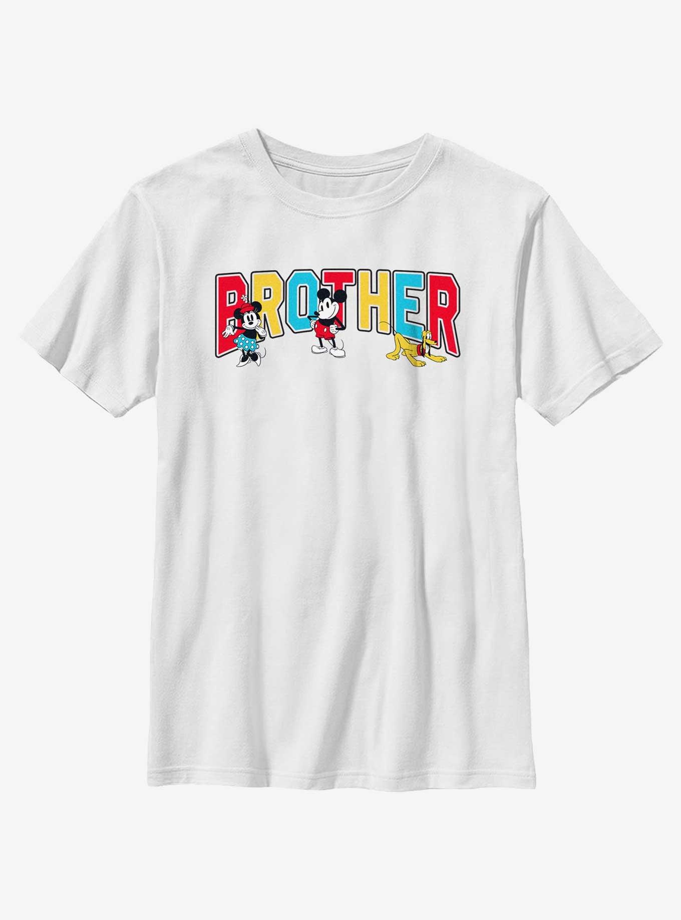 Disney Mickey Mouse Brother Collegiate Youth T-Shirt, , hi-res