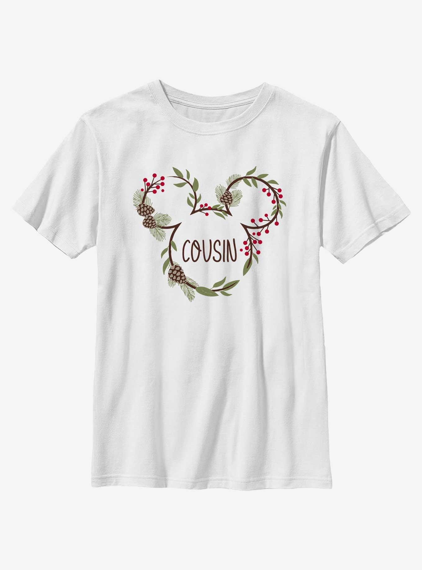 Disney Mickey Mouse Cousin Holiday Ears Youth T-Shirt, , hi-res