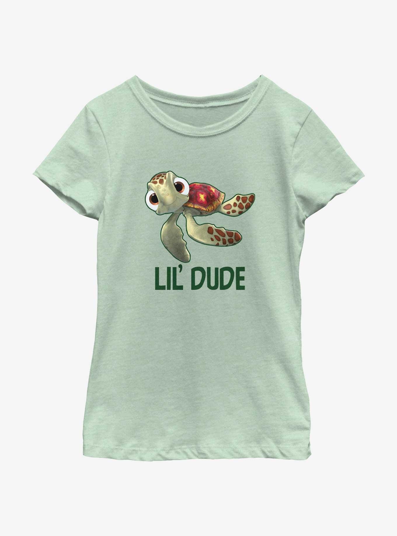 Disney Pixar Finding Nemo Lil Turtle Dude Youth Girls T-Shirt