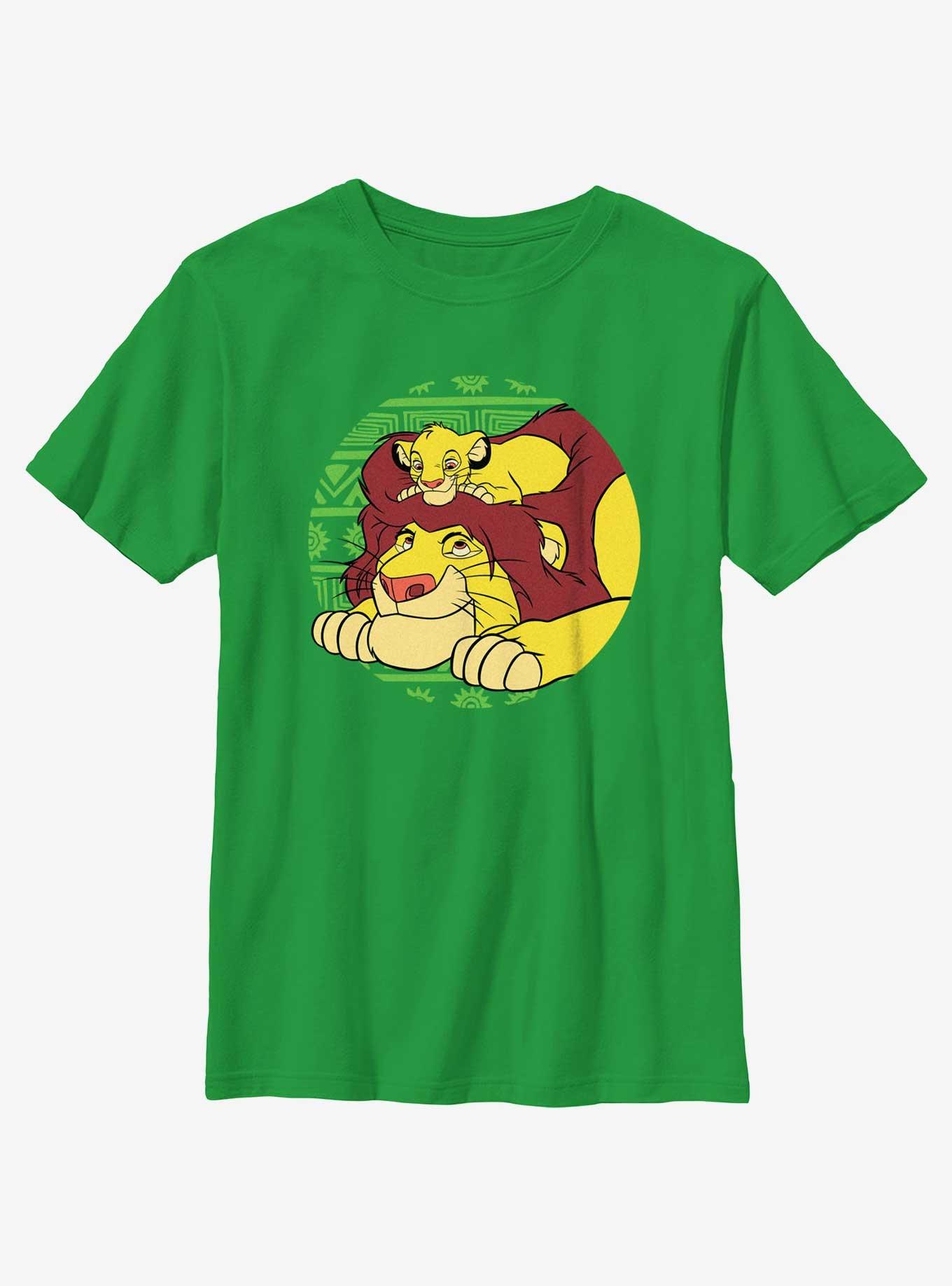 Disney The Lion King Father And Son Circle Youth T-Shirt, KELLY, hi-res