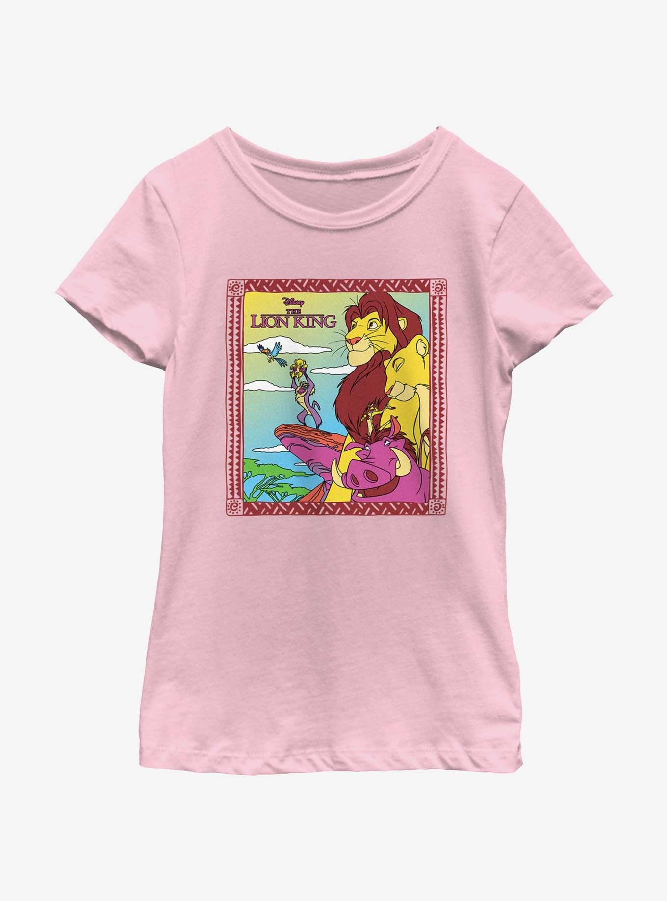 Disney The Lion King The Lion King Cover Frame Youth Girls T-Shirt, , hi-res