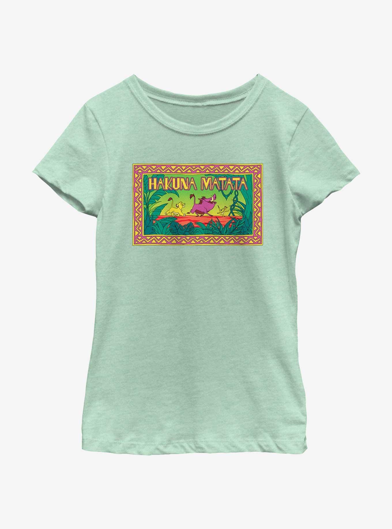 Disney The Lion King Hakuna Matata Frame Youth Girls T-Shirt, , hi-res