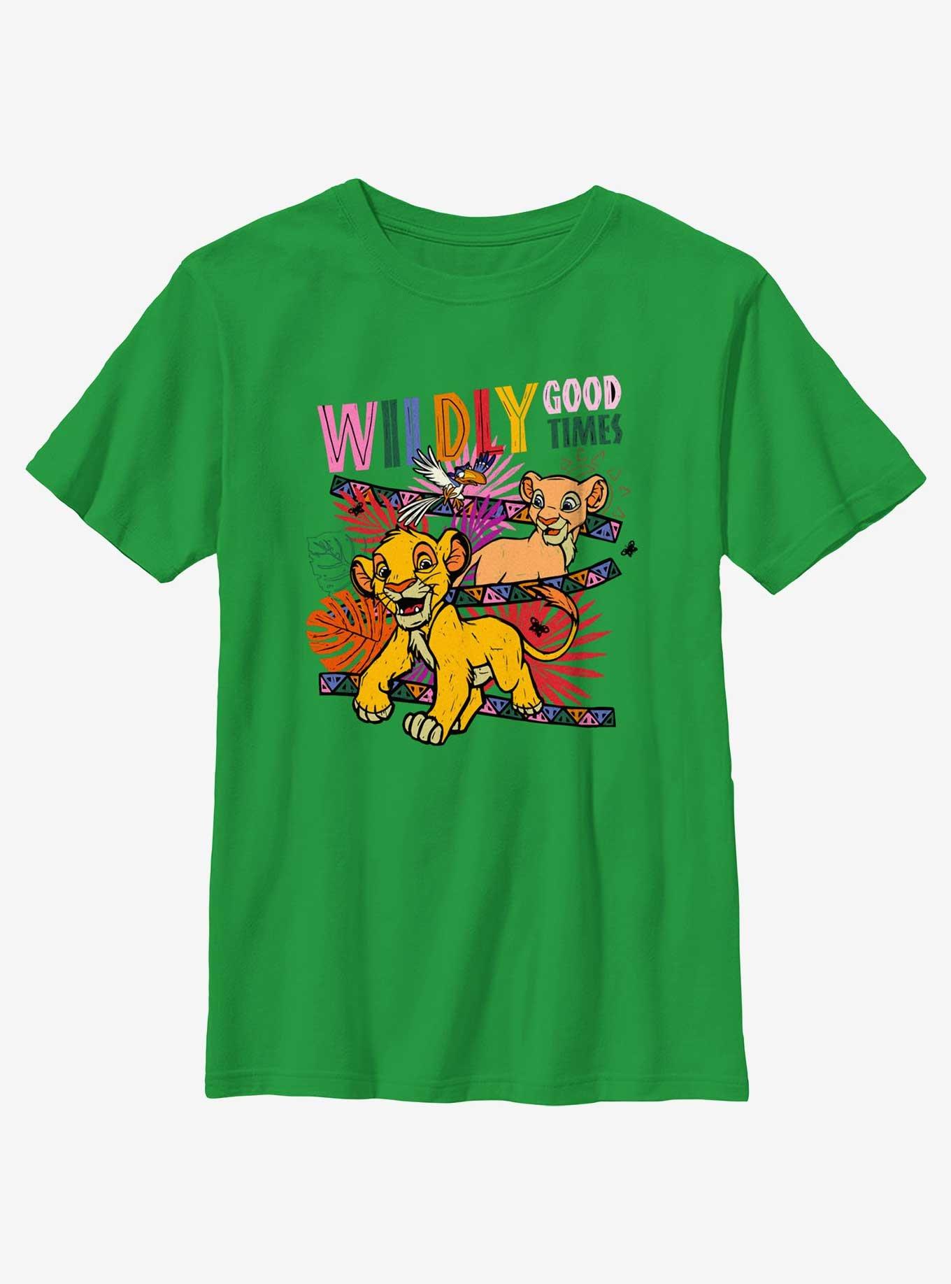 Disney The Lion King Wildly Good Times Youth T-Shirt, , hi-res