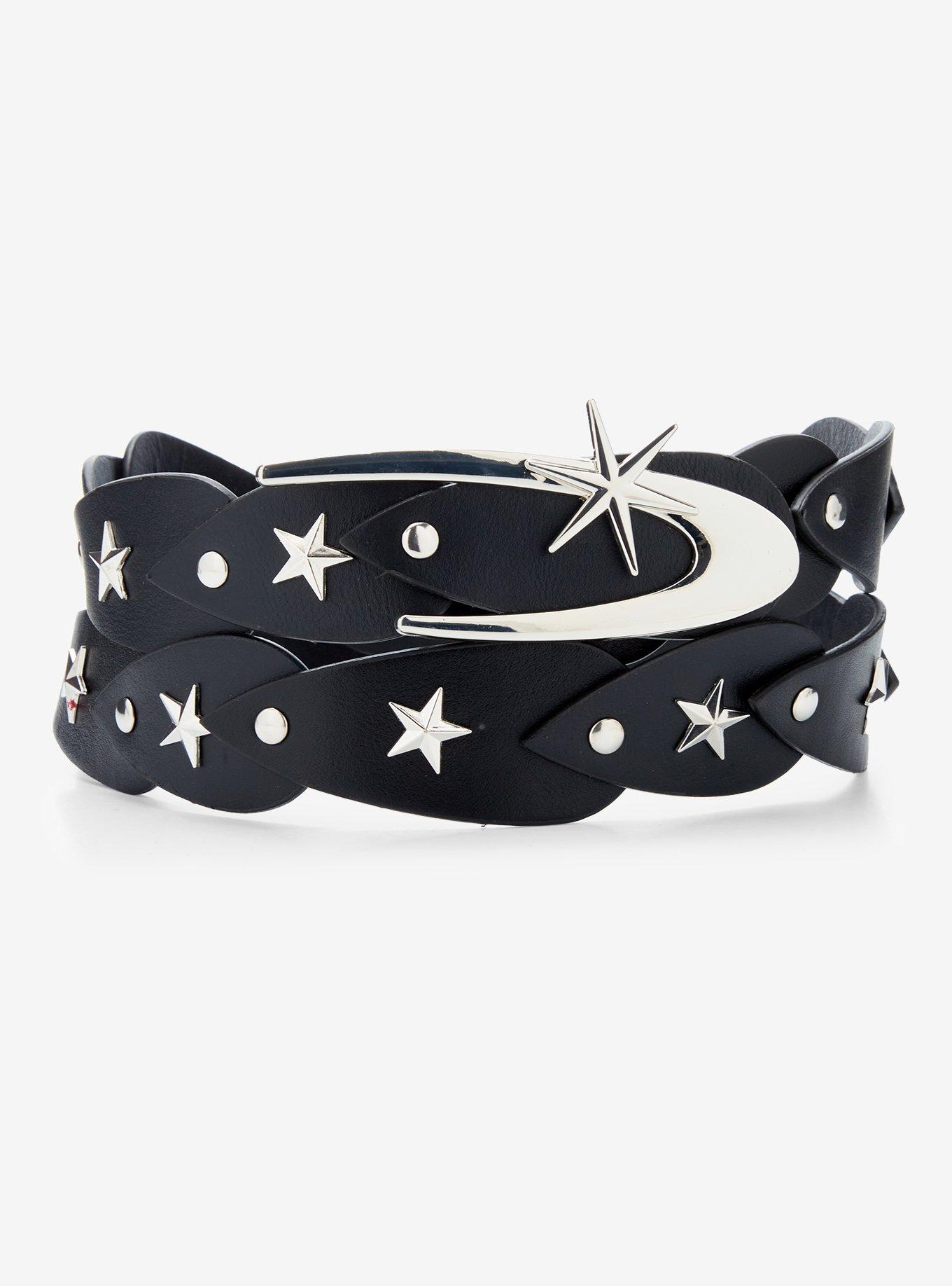 Black Star Stud Belt, , hi-res