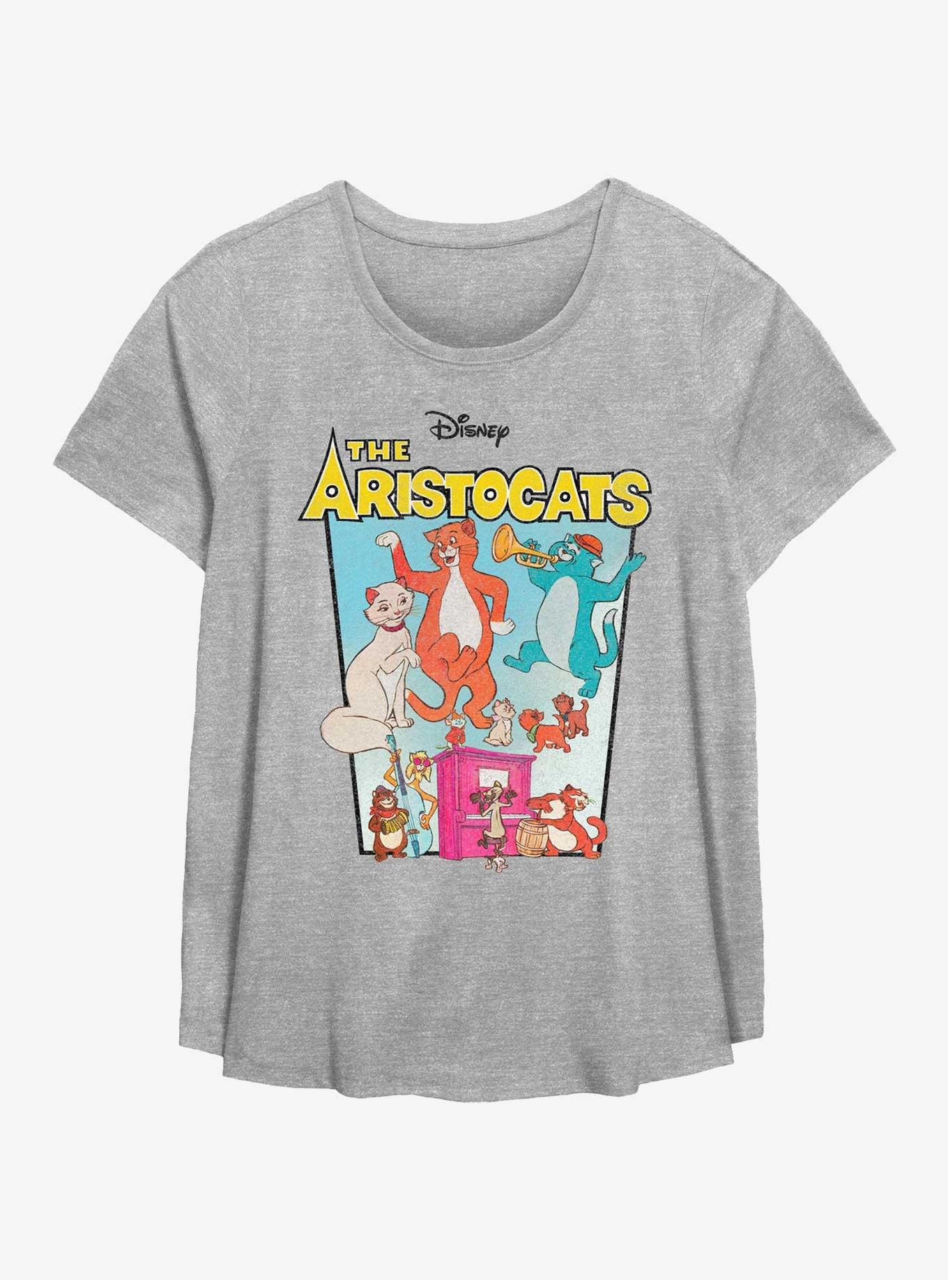 Disney The AristoCats Poster Girls T-Shirt Plus Size