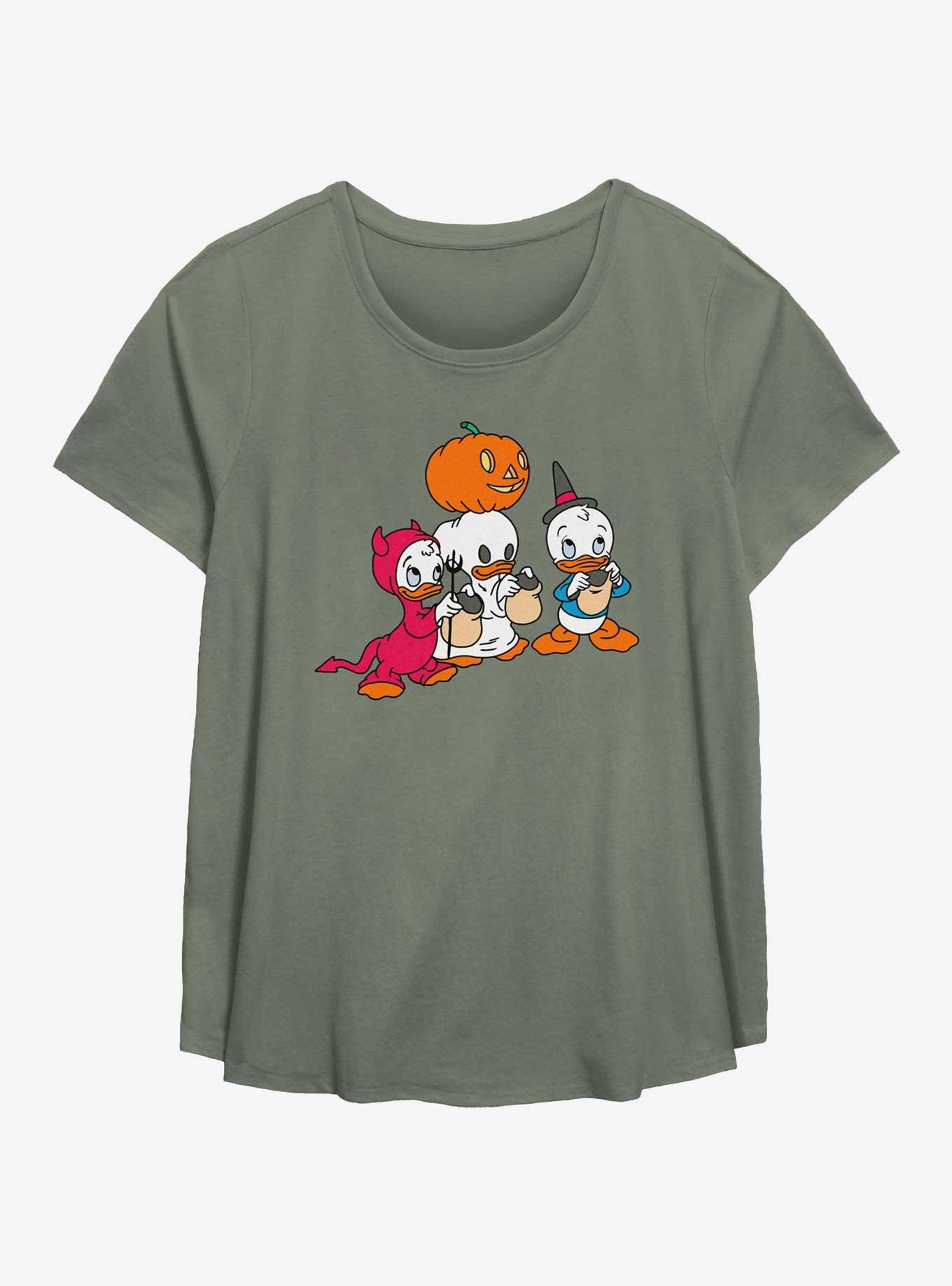 Disney Ducktales Treat Or Trick Girls T-Shirt Plus Size, , hi-res