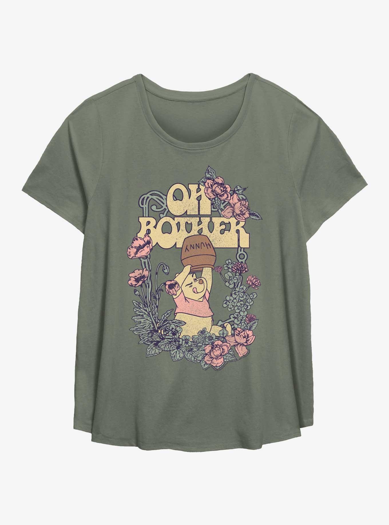 Disney Winnie The Pooh Oh Bother Girls T-Shirt Plus Size, , hi-res