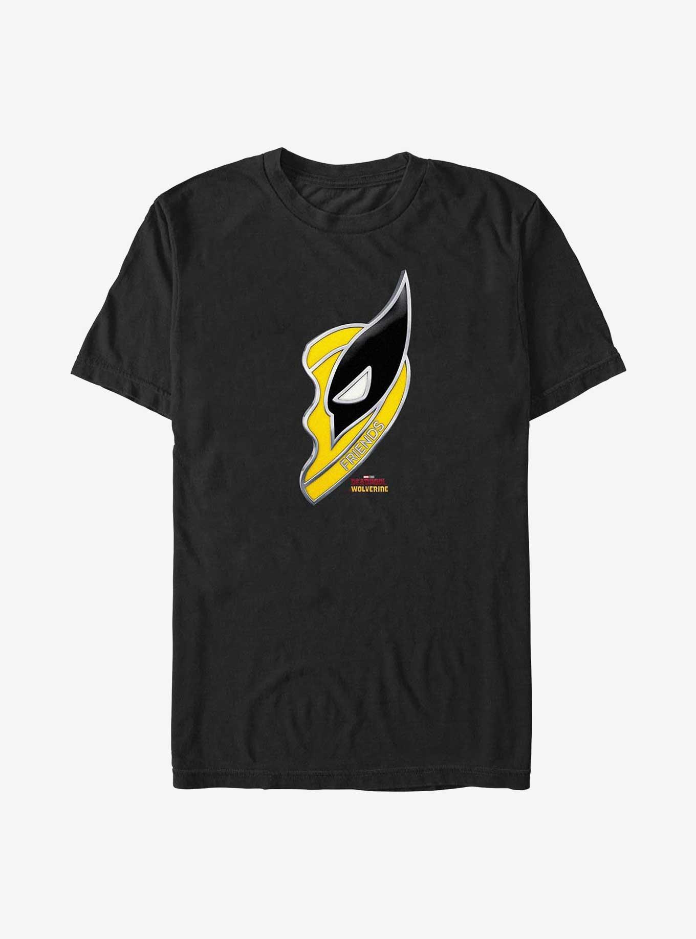 Marvel Deadpool & Wolverine Friendship Necklace Wolverine T-Shirt