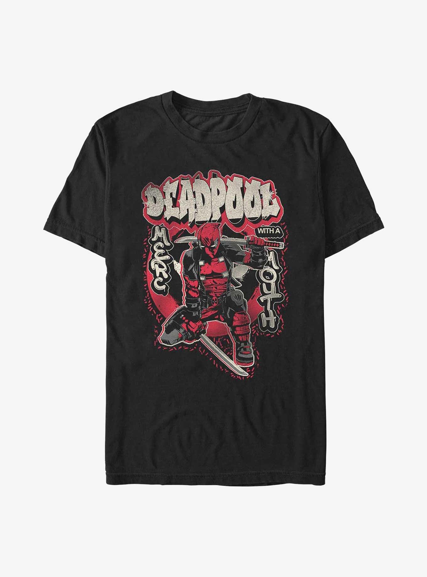 Marvel Deadpool Merc With A Mouth T-Shirt, , hi-res