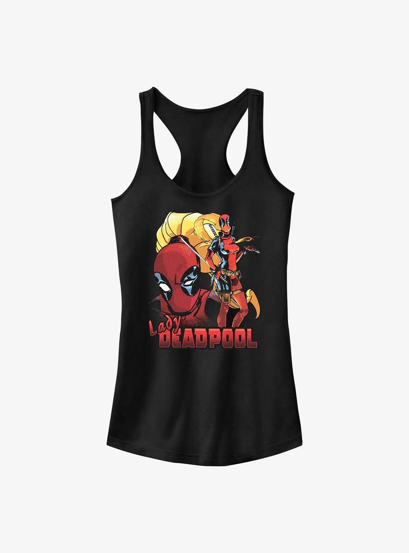 Marvel Lady Deadpool Girls Tank, , hi-res