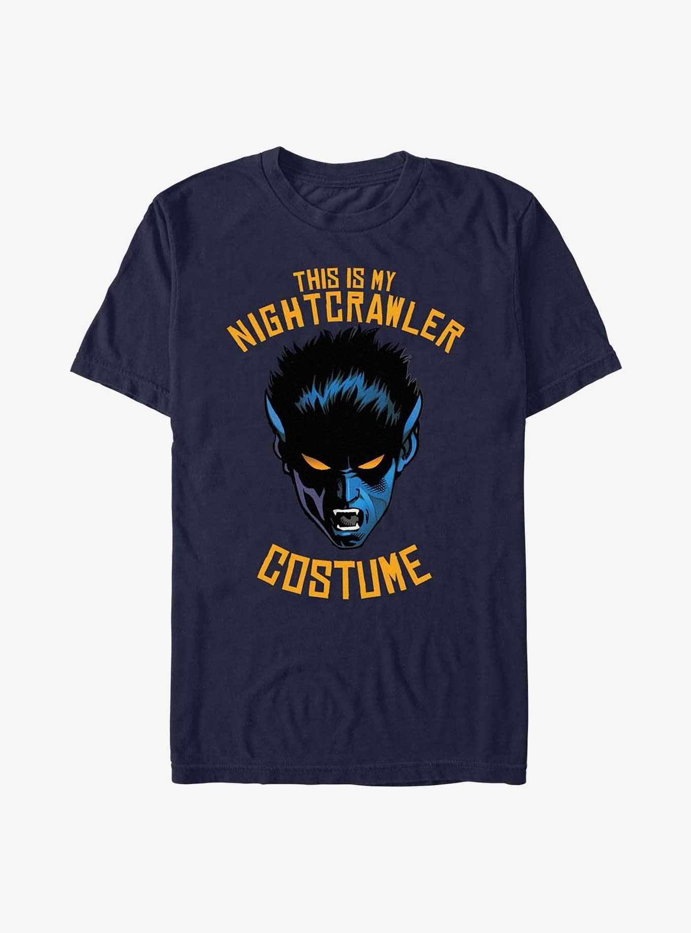 X-Men Nightcrawler This Is My Costume T-Shirt, NAVY, hi-res