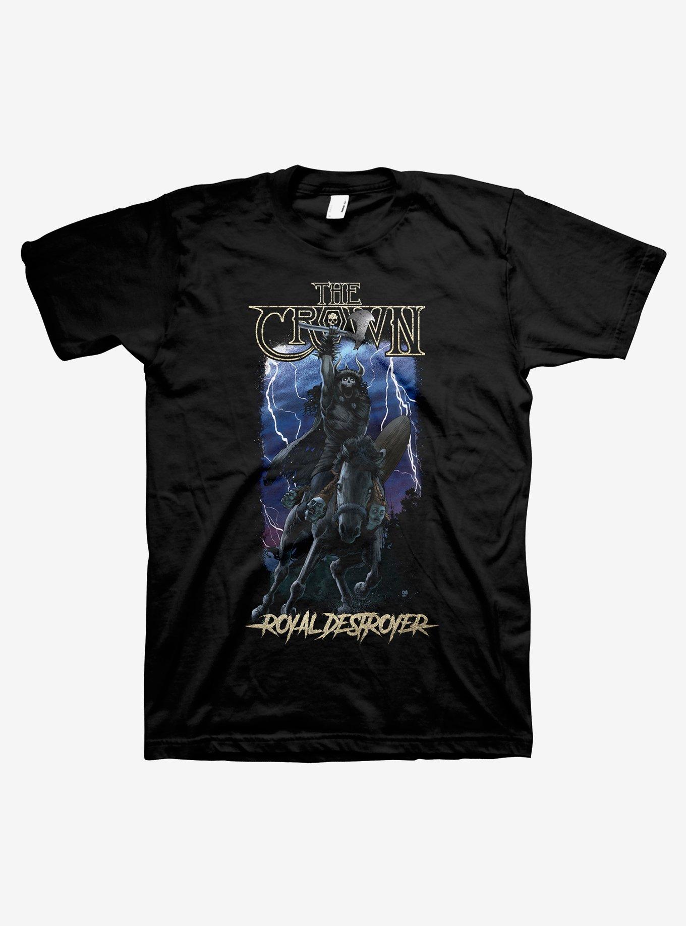 The Crown Royal Destroyer T-Shirt, BLACK, hi-res