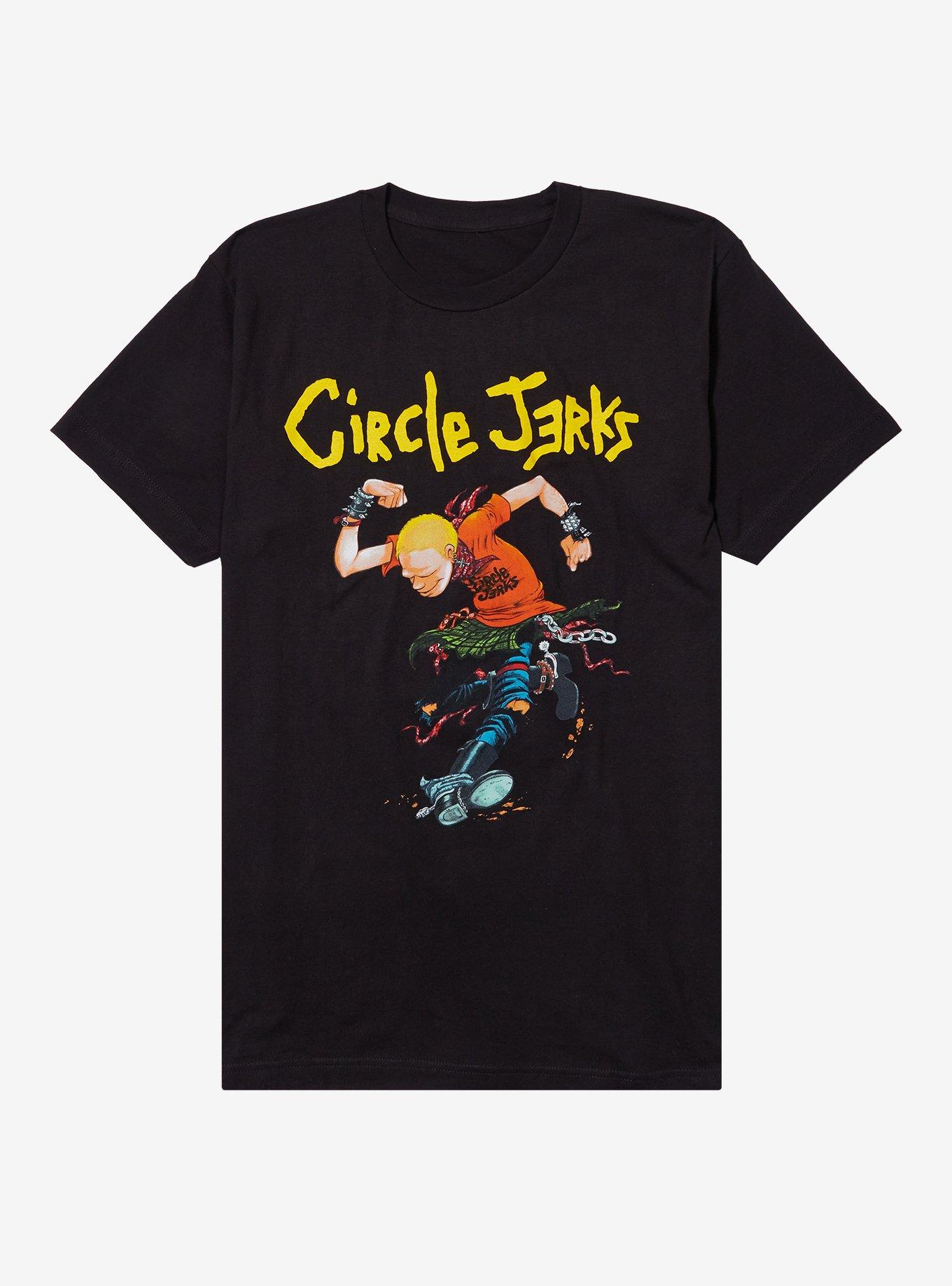 Circle Jerks Running Man T-Shirt, , hi-res