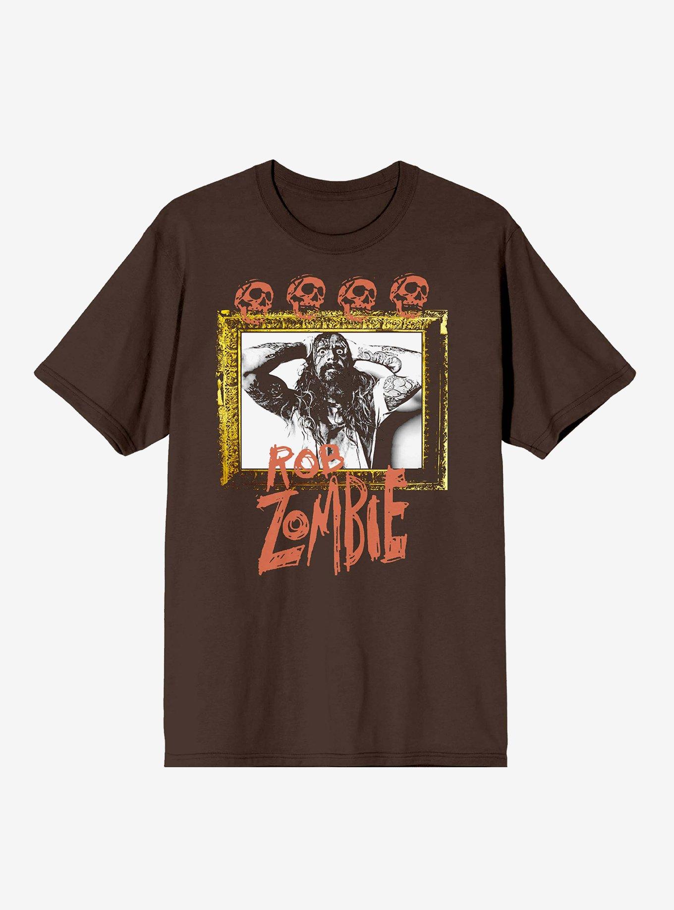 Rob Zombie Skulls Frame T-Shirt, , hi-res