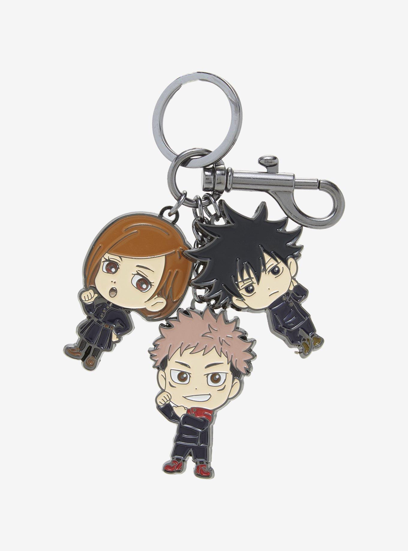 Jujutsu Kaisen Trio Key Chain, , hi-res