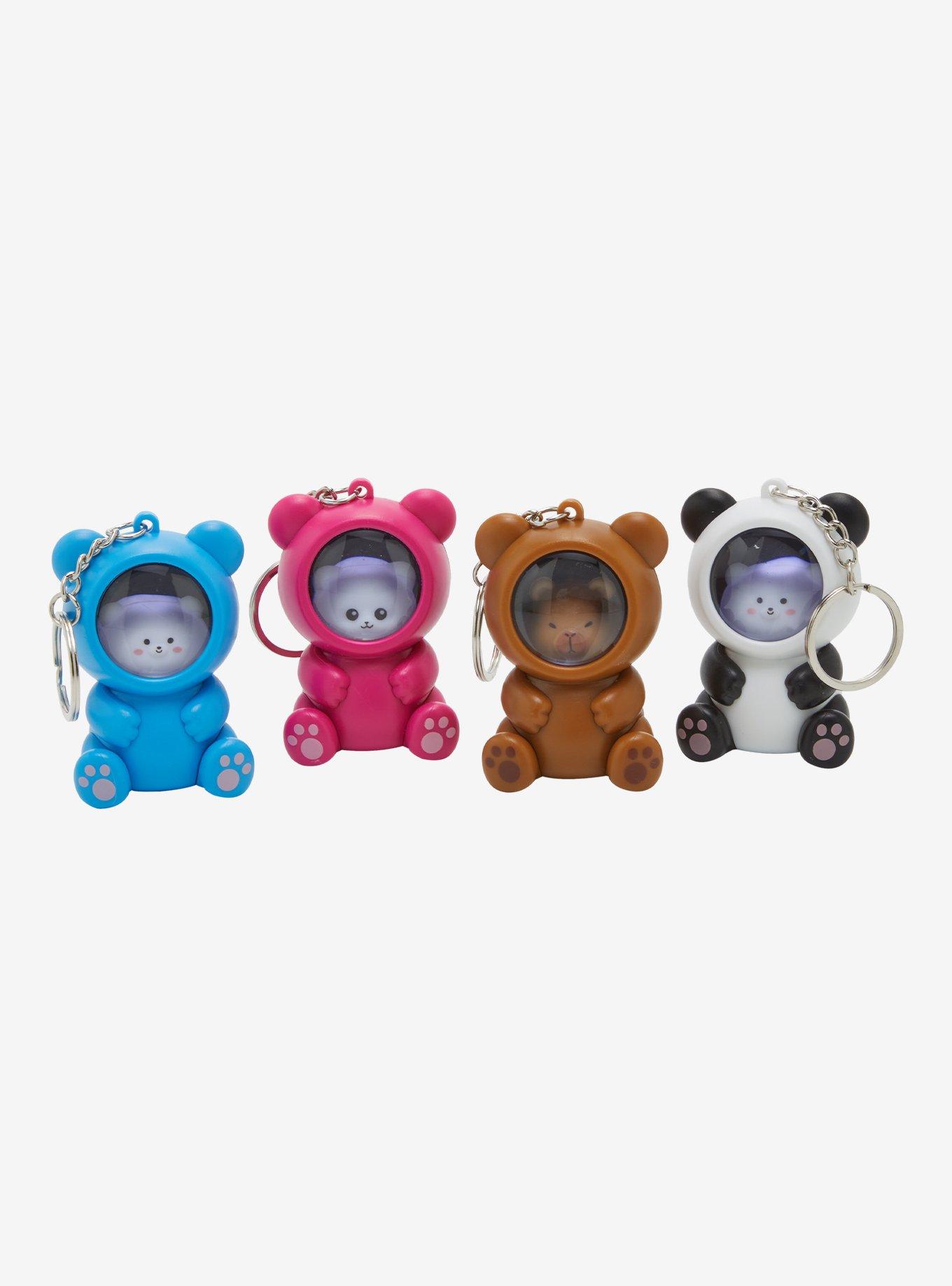Animal In Bear Costume Light Assorted Blind Key Chain, , hi-res