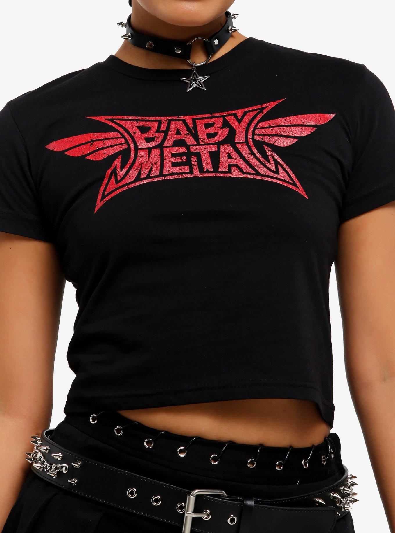 BABYMETAL Red Glitter Logo Girls Baby T-Shirt, , hi-res