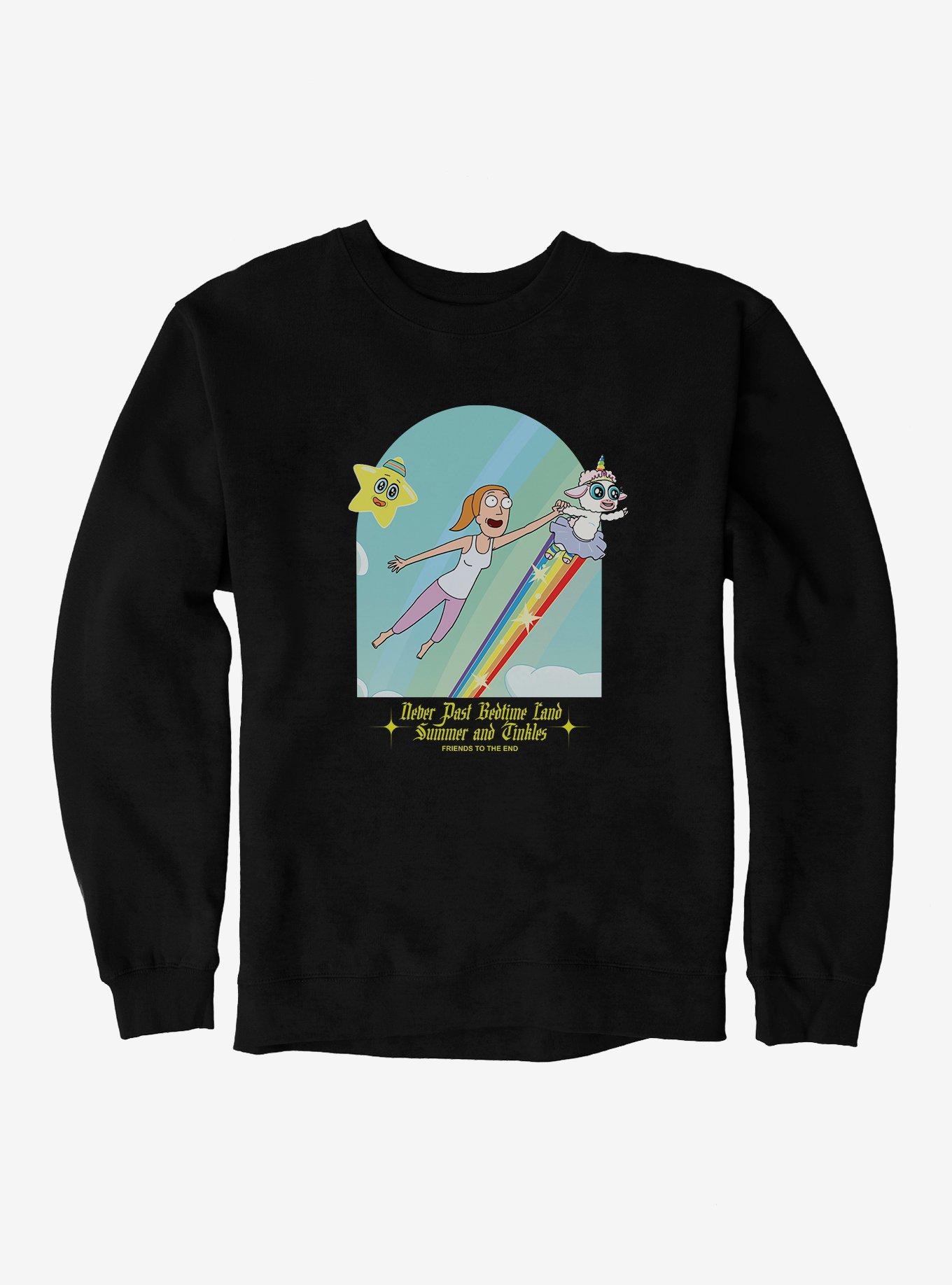 Rick And Morty Friends To The End Sweatshirt, , hi-res