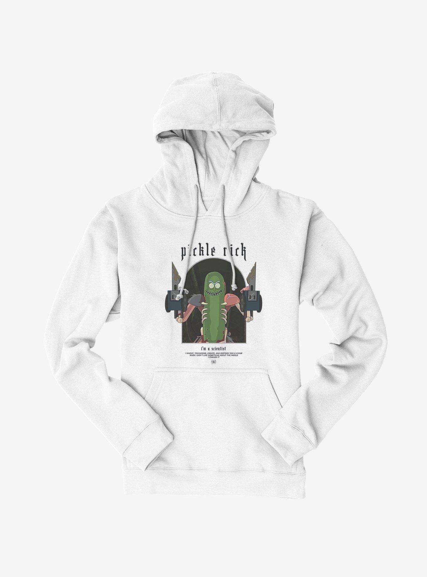 Rick And Morty Pickle Rick Hoodie, , hi-res