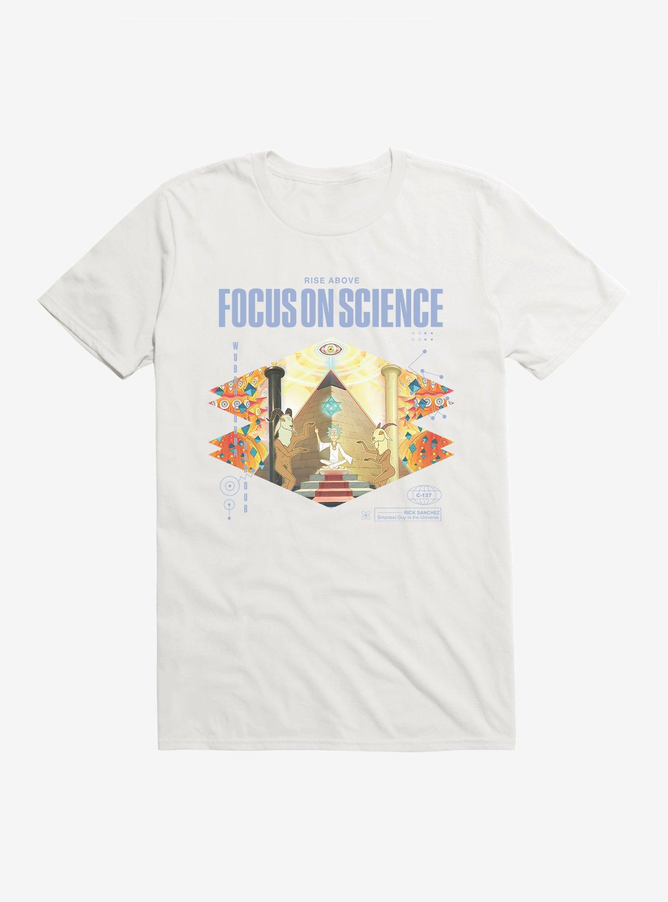 Rick And Morty Focus on science T-Shirt