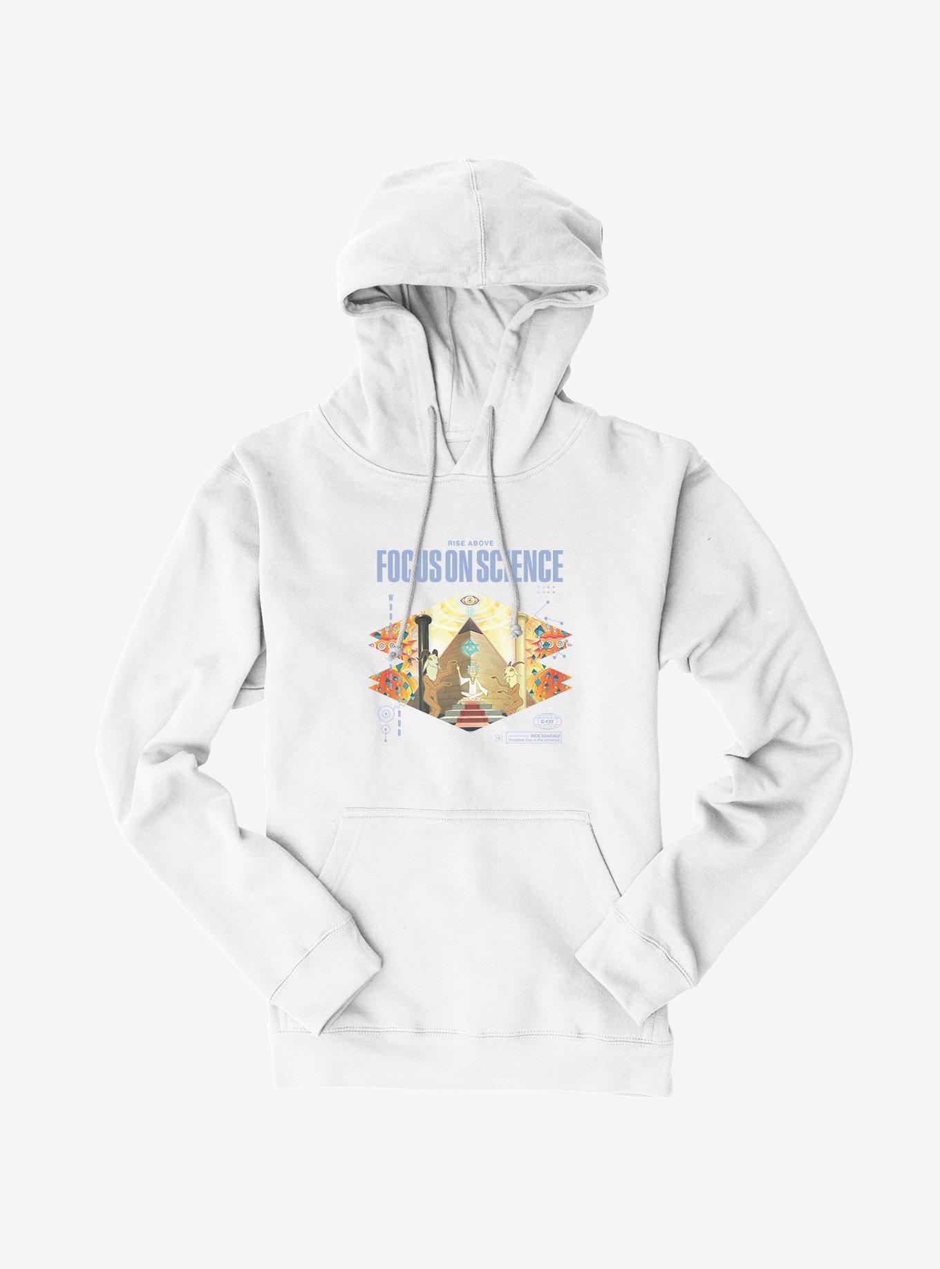 Rick And Morty Focus on science Hoodie