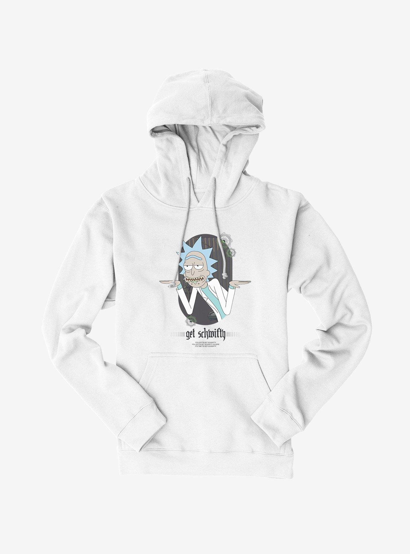 Rick and morty schwifty hoodie sale