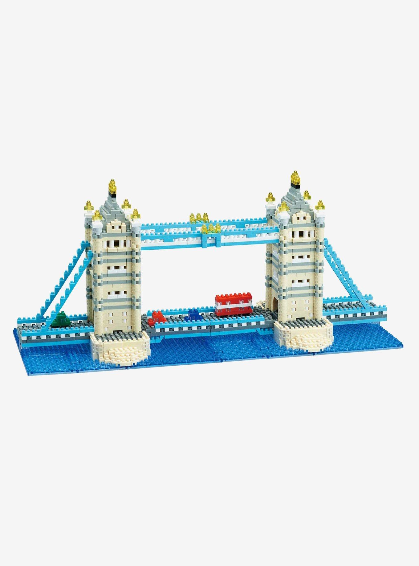 Kawada World Famous Nanoblock Tower Bridge Deluxe Edition Build Set, , hi-res