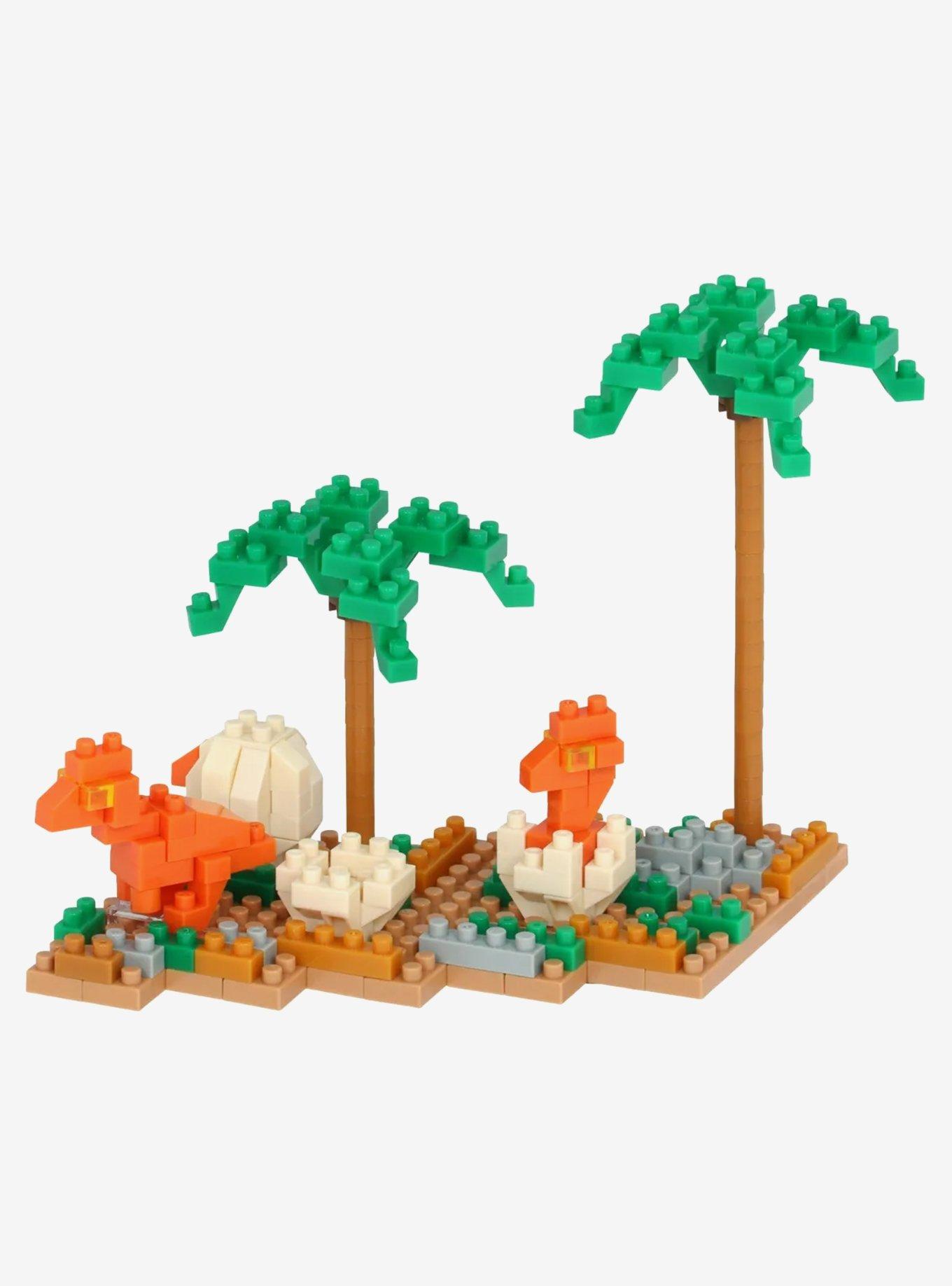 Kawada Nanoblock Dinosaurs Collection Series Hatching Tyrannosaurus Rex Build Kit, , hi-res