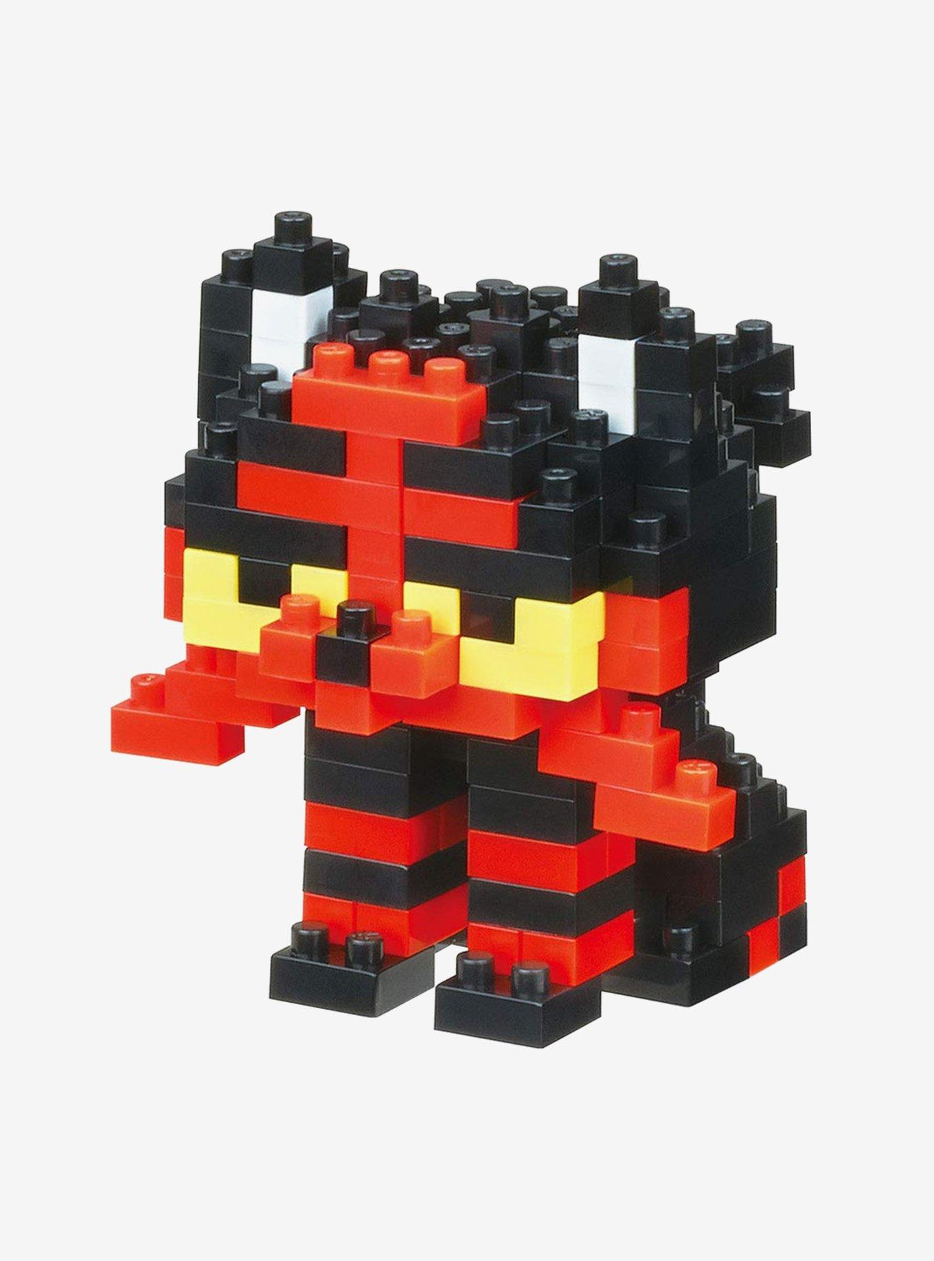 Kawada Pokémon Nanoblock Pokémon Series Litten Build Kit, , hi-res