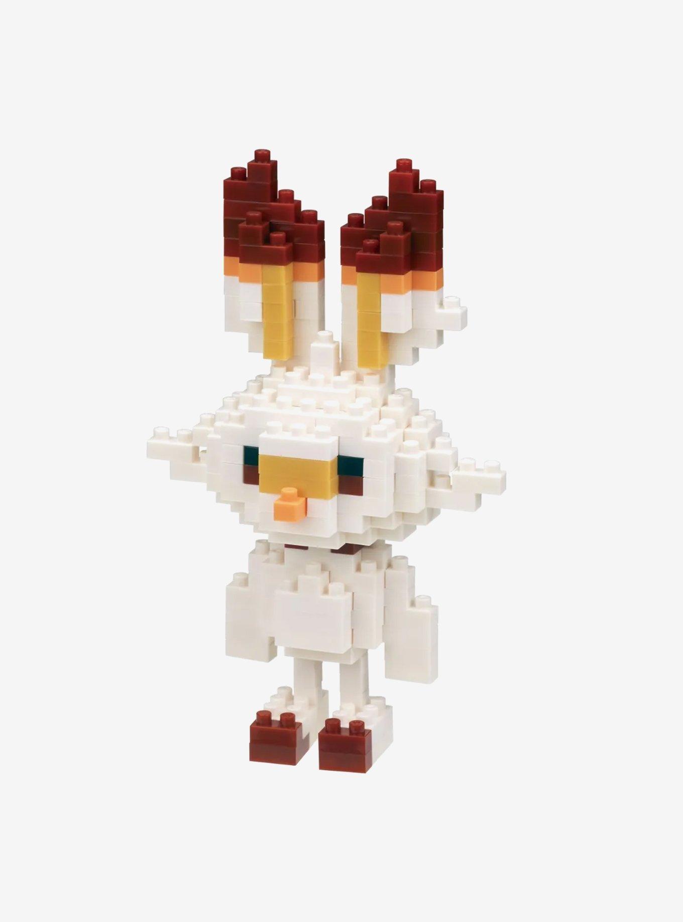 Kawada Pokémon Nanoblock Series Scorbunny Build Set, , hi-res