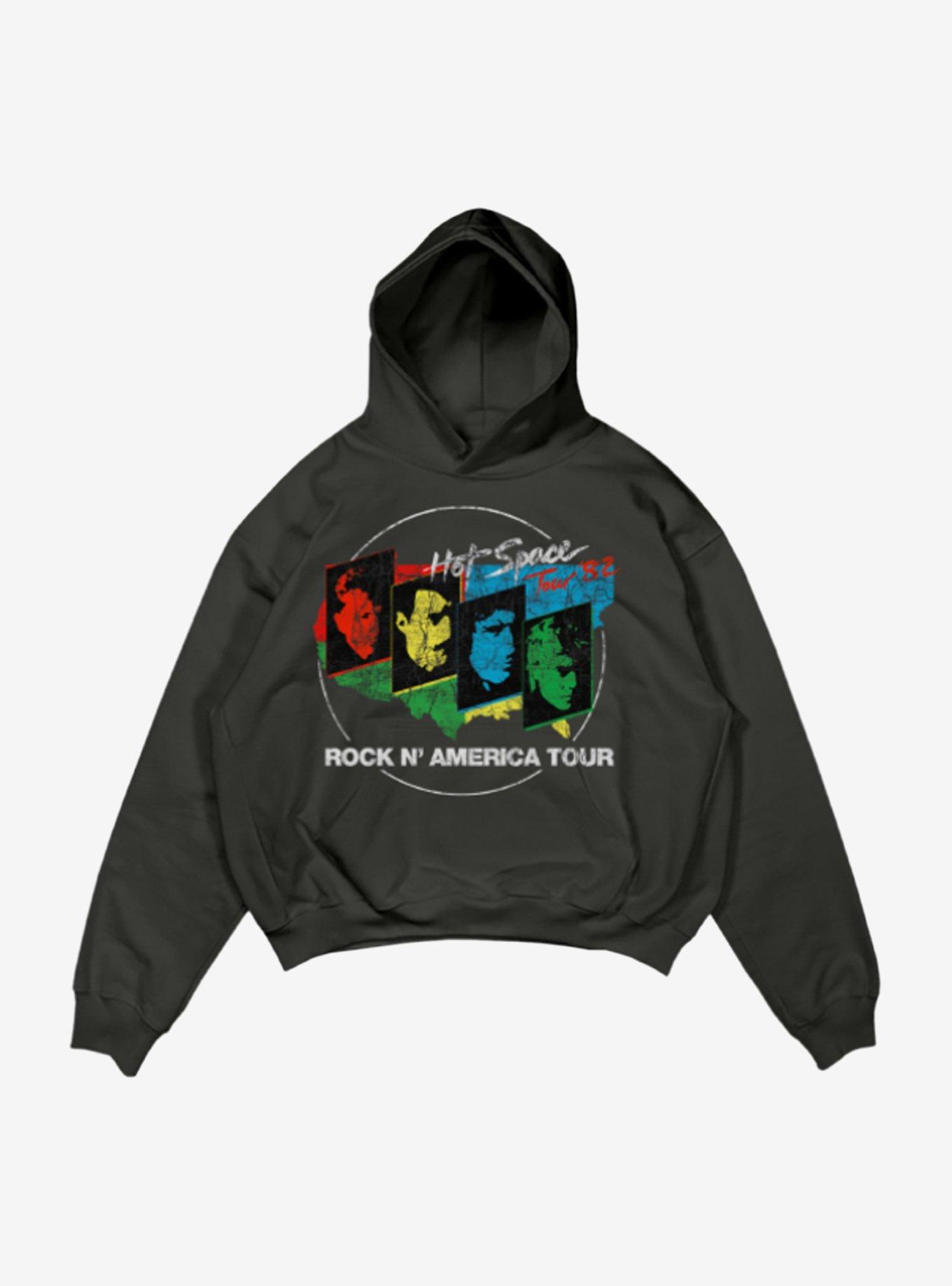 Queen Hot Space Rock N' America Tour Hoodie, , hi-res