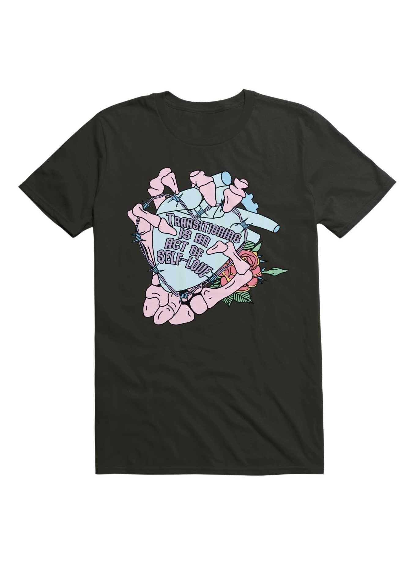 Transitioning Is An Act Of Self-Love T-Shirt, , hi-res