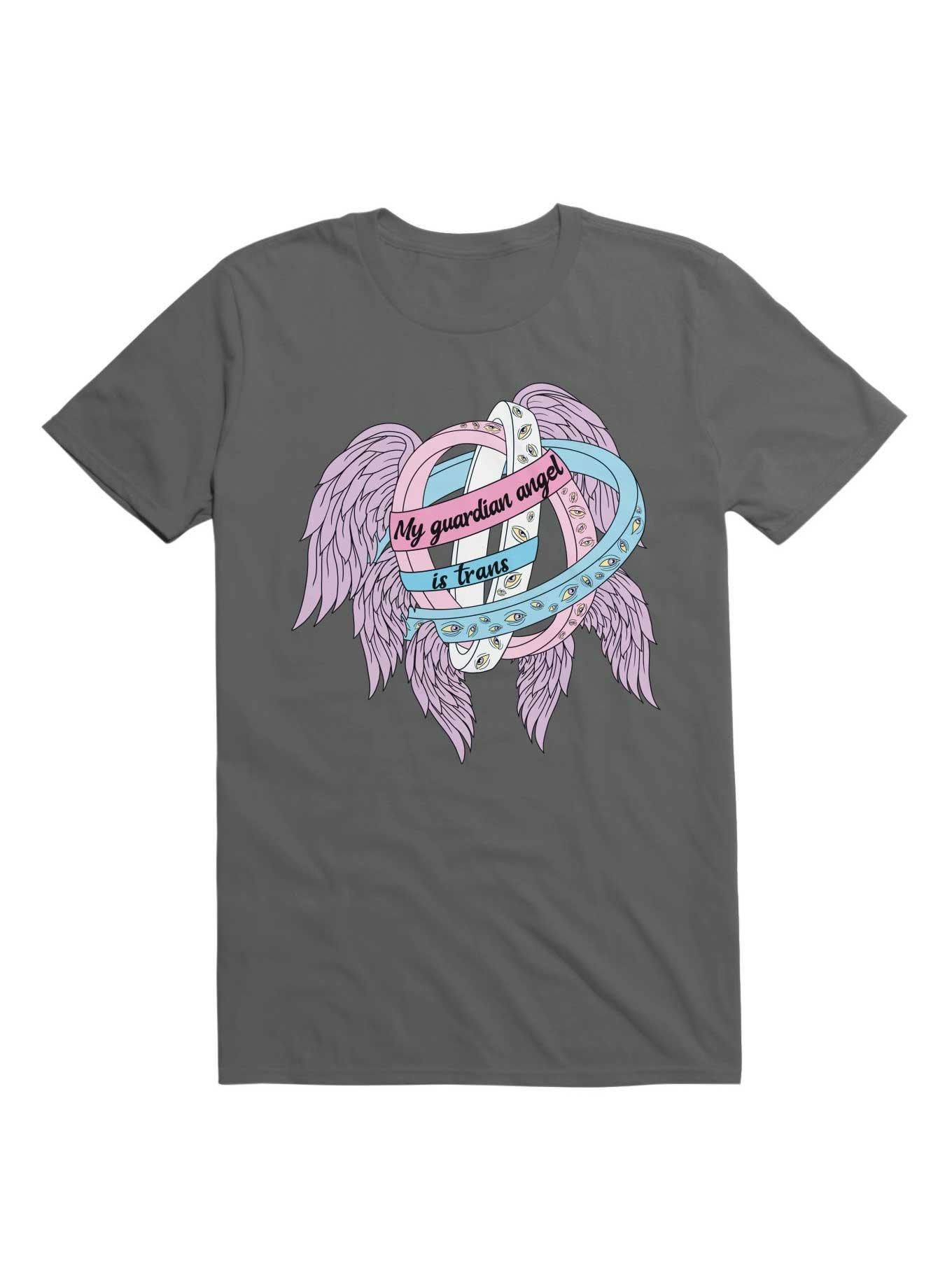 THRDLESS My Guardian Angel Is Trans T-Shirt