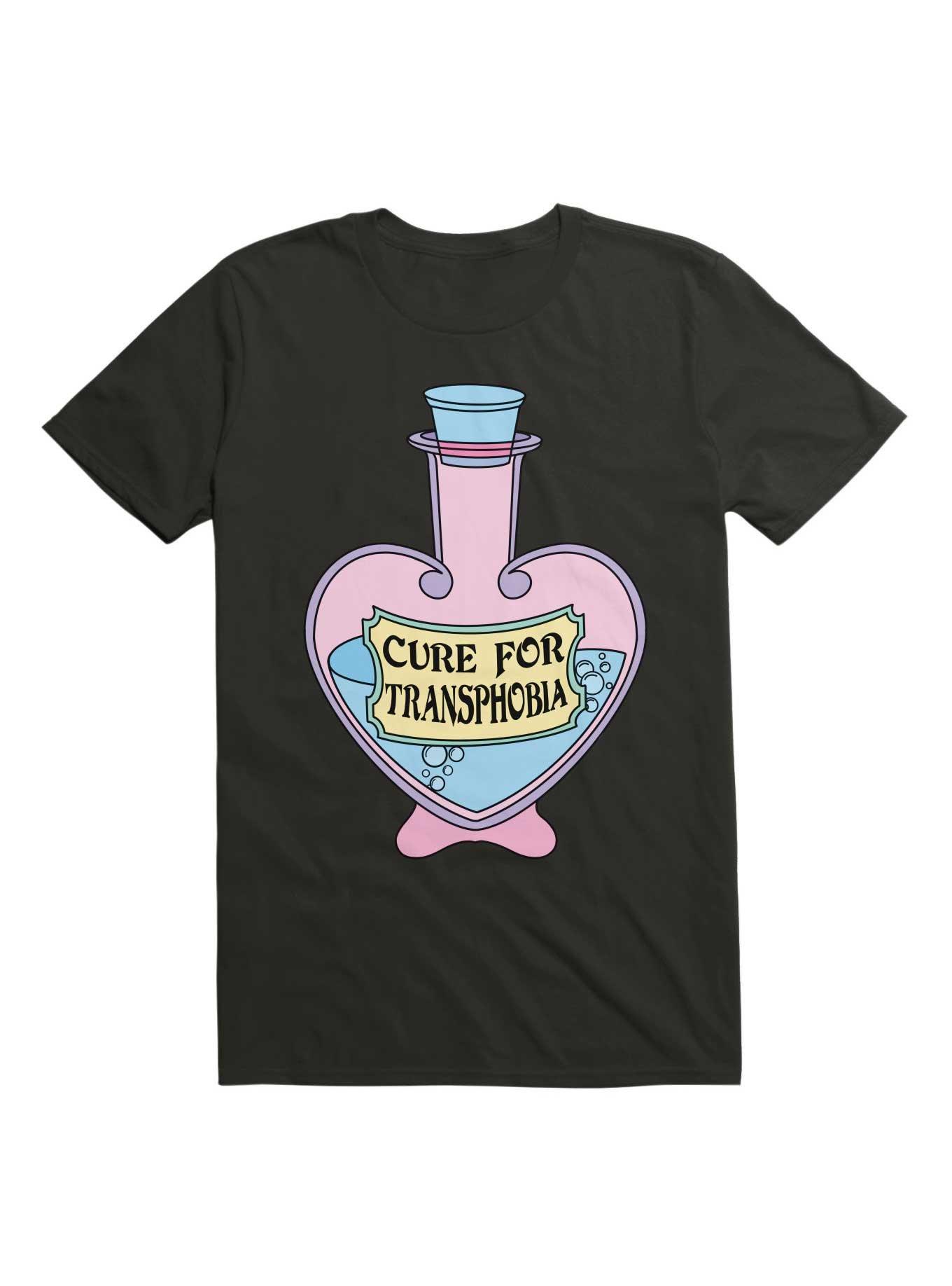 Cure For Transphobia T-Shirt, , hi-res