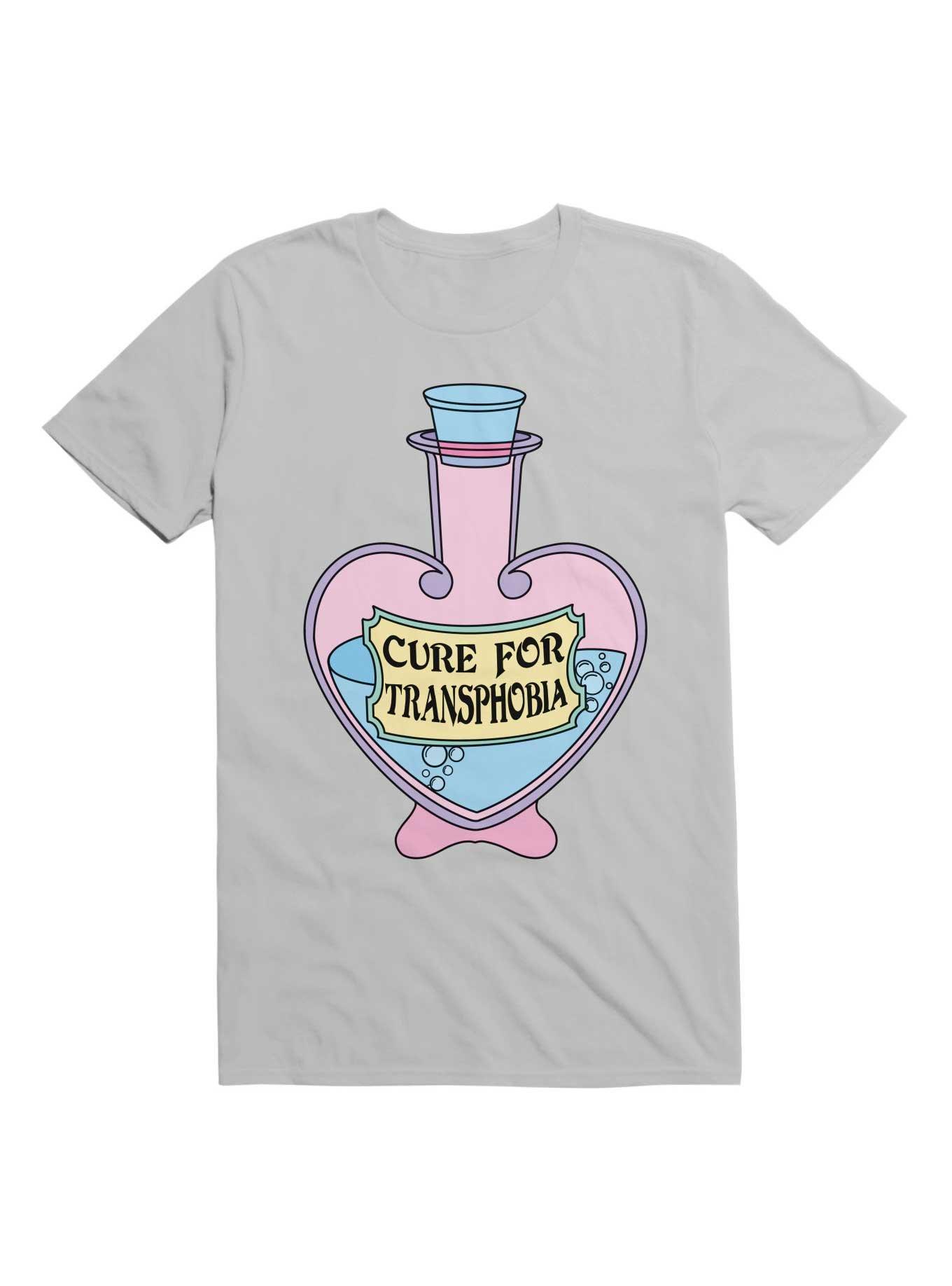 Cure For Transphobia T-Shirt, , hi-res