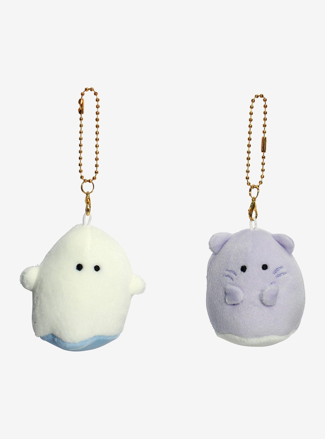Nikomei Ghost Buddies Magnetic Plush Key Chain Set, , hi-res