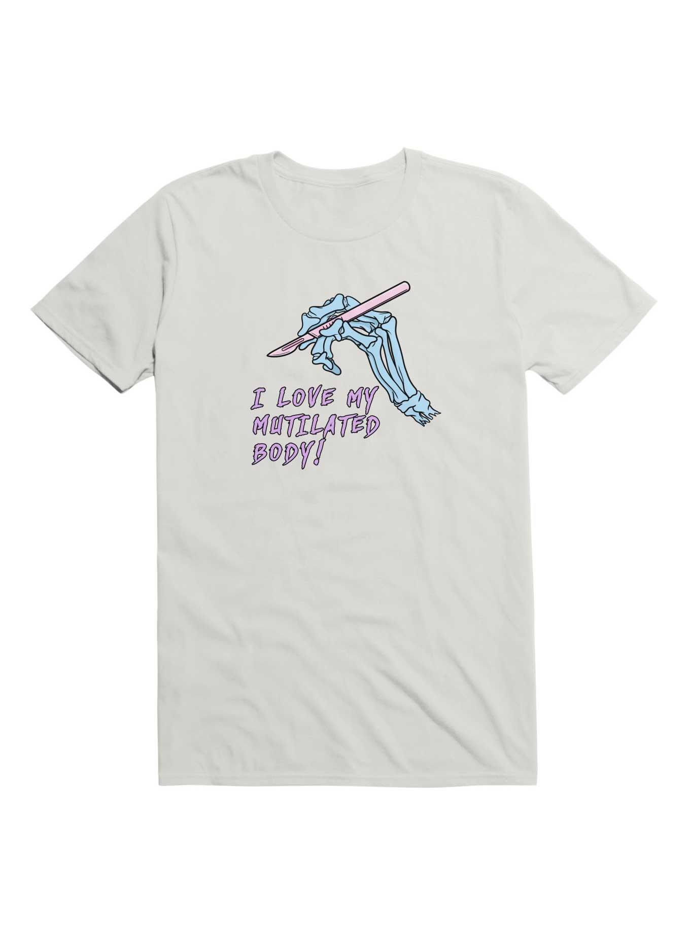I Love My Mutilated Body T-Shirt, , hi-res