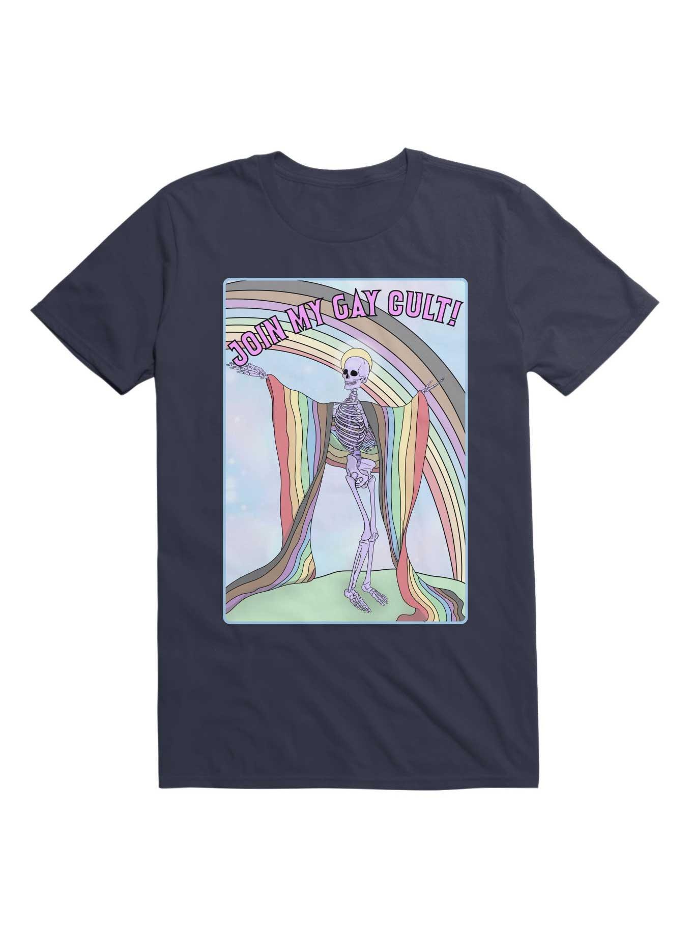 Join My Gay Cult Campaign T-Shirt, , hi-res