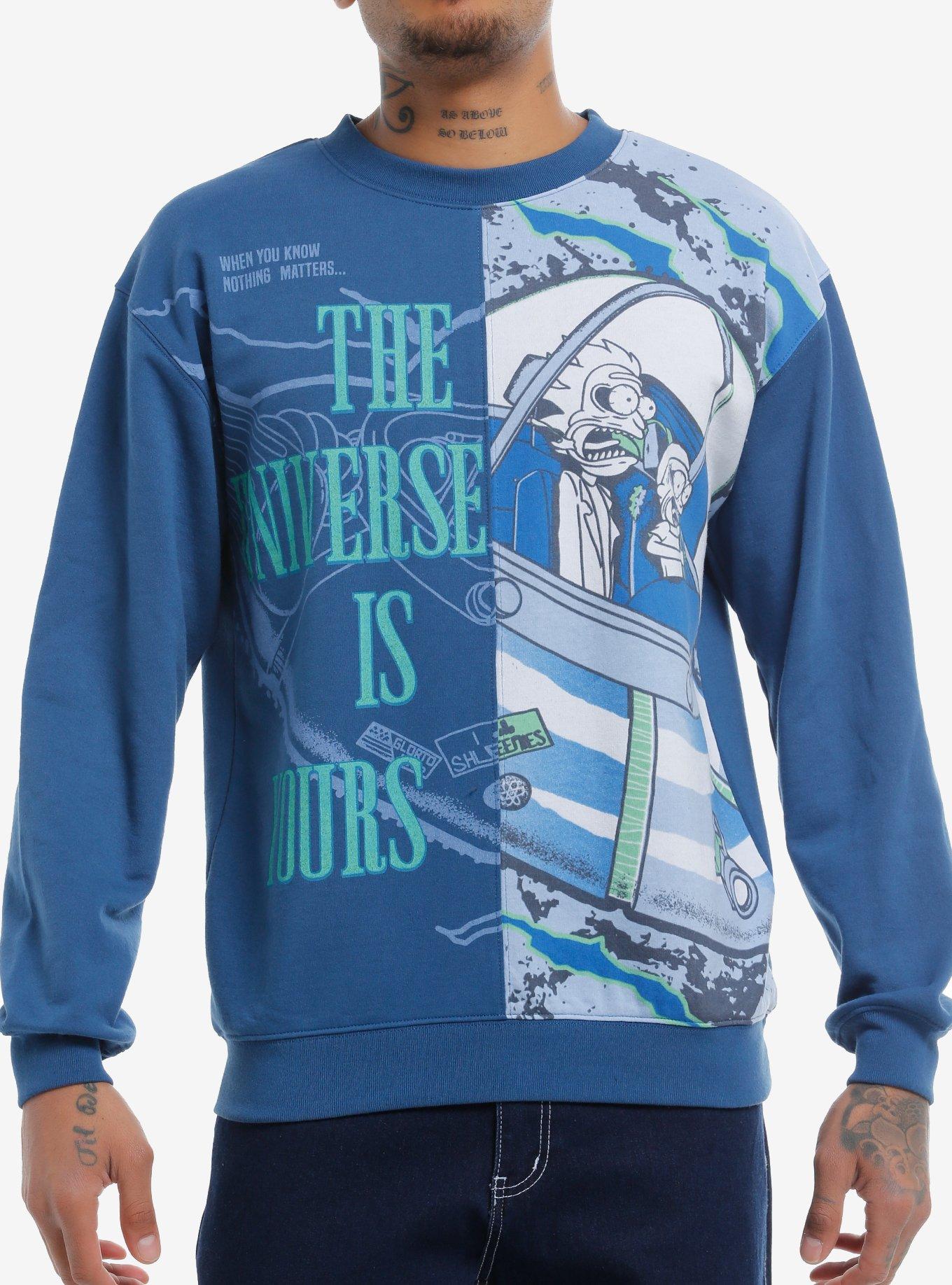 Rick And Morty Universe Is Yours Sweatshirt, , hi-res