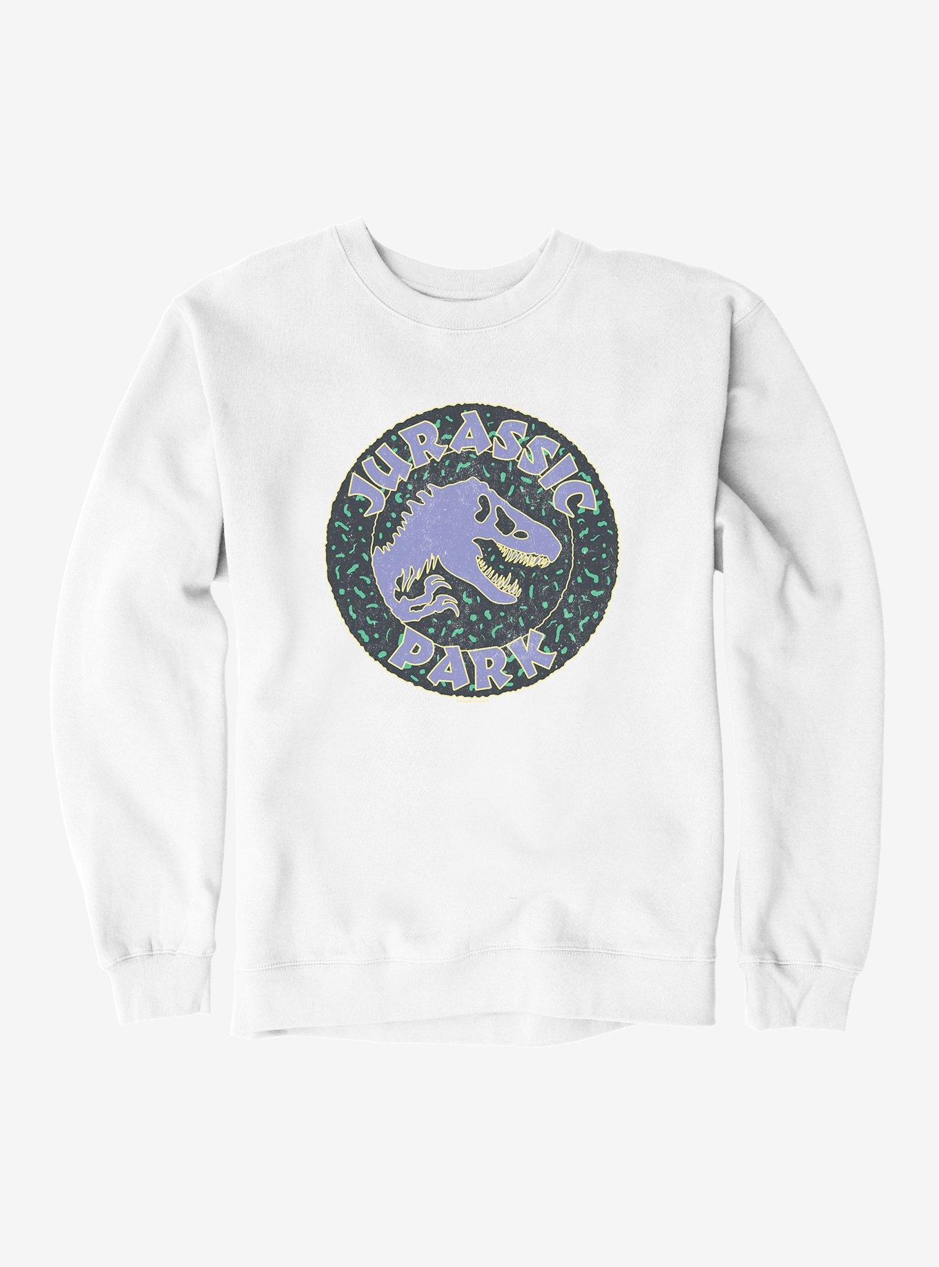 Jurassic Park 90's Retro Logo Sweatshirt, , hi-res