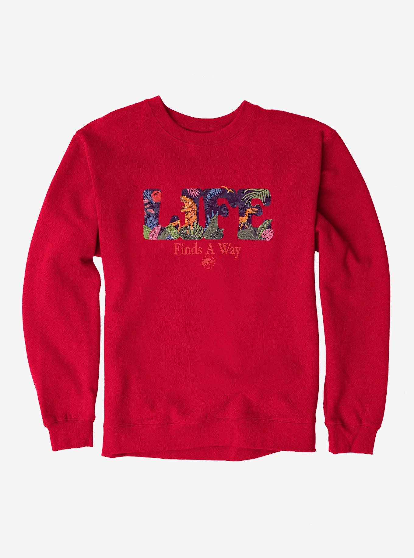 Jurassic Park Finds A Way Sweatshirt, , hi-res