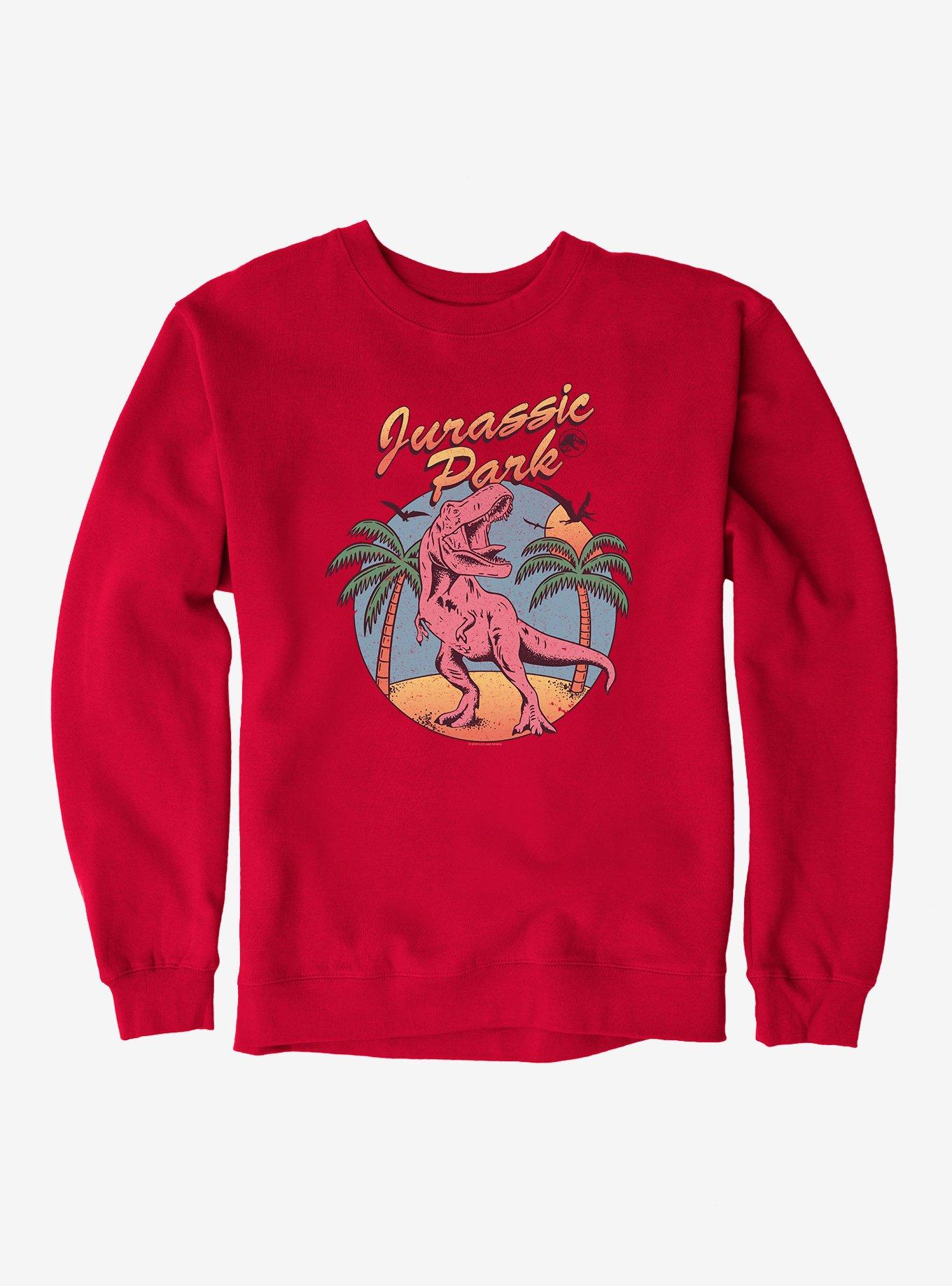 Jurassic Park T-Rex Beach Sweatshirt, , hi-res