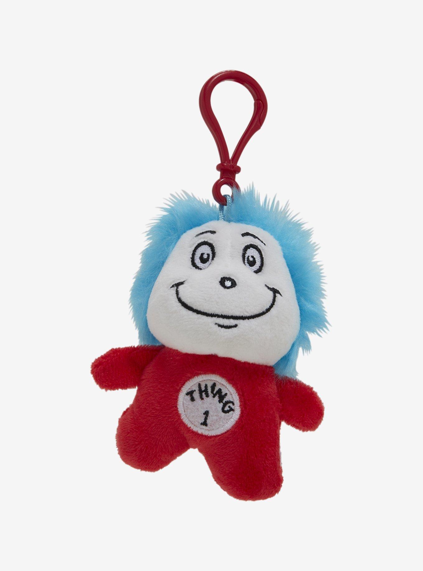 Aurora Dr. Seuss The Cat In The Hat Thing 1 Plush Key Chain, , hi-res