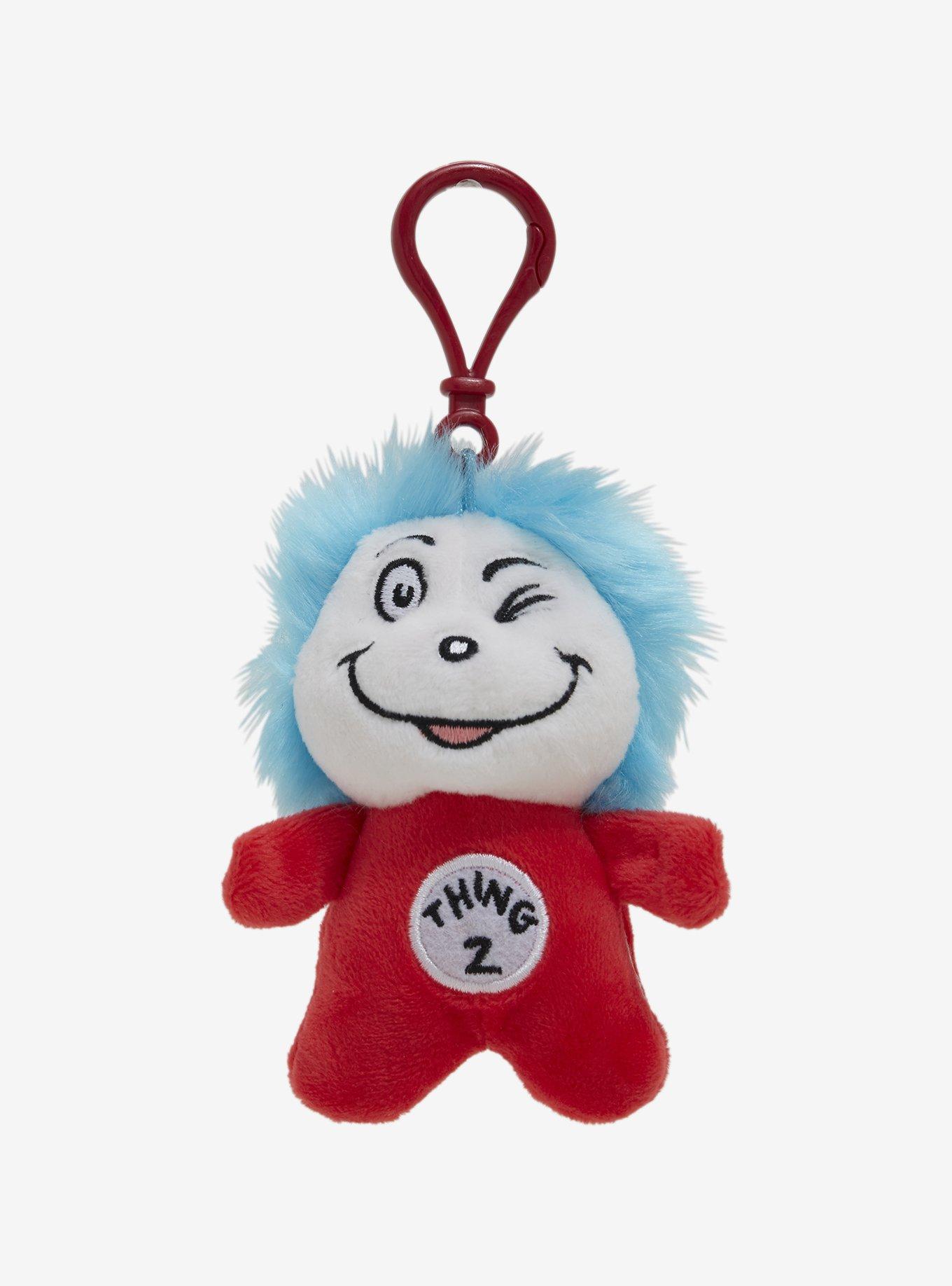 Aurora Dr. Seuss The Cat In The Hat Thing 2 Plush Key Chain, , hi-res