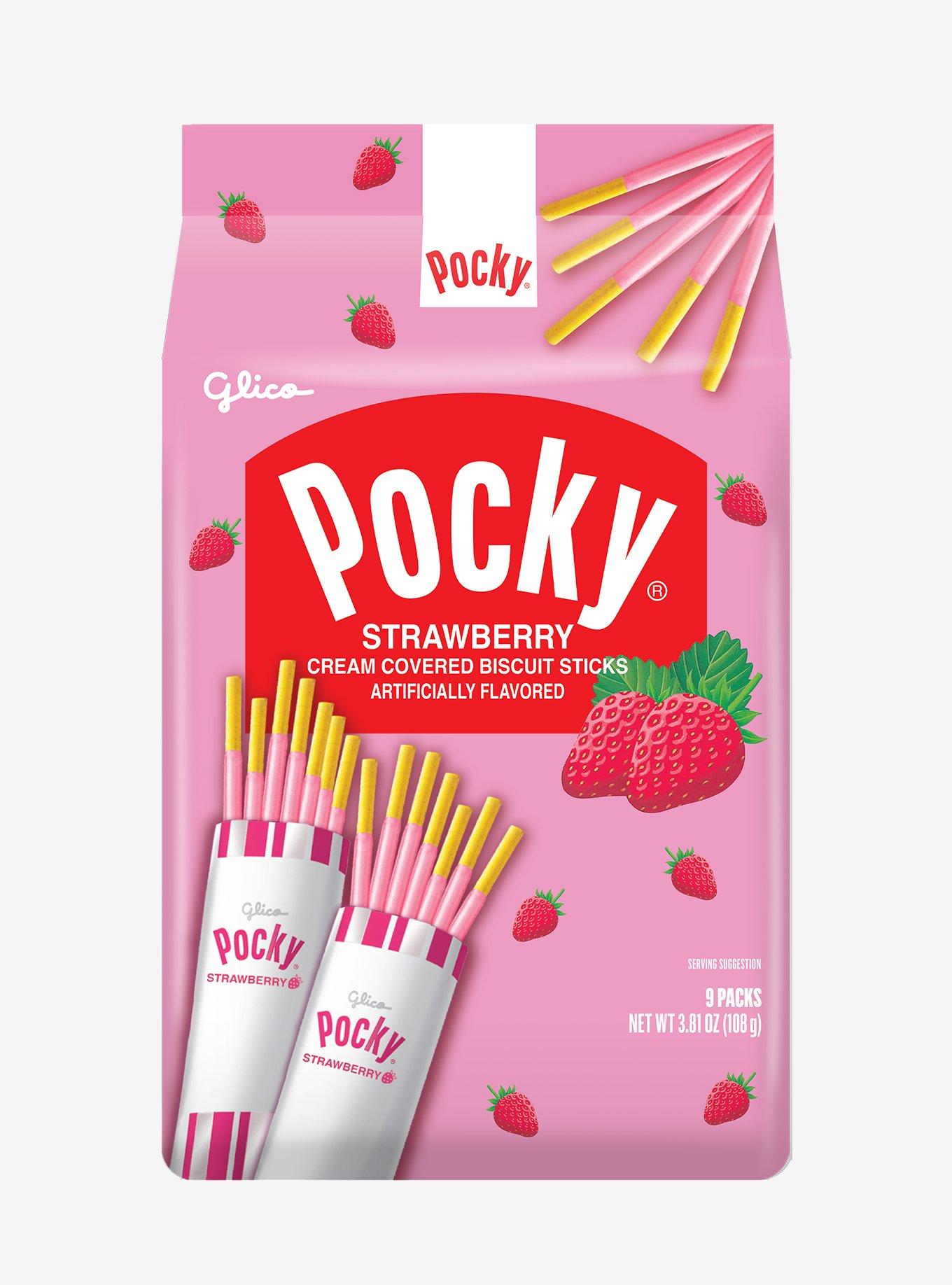 Pocky Strawberry Family Pack, , hi-res