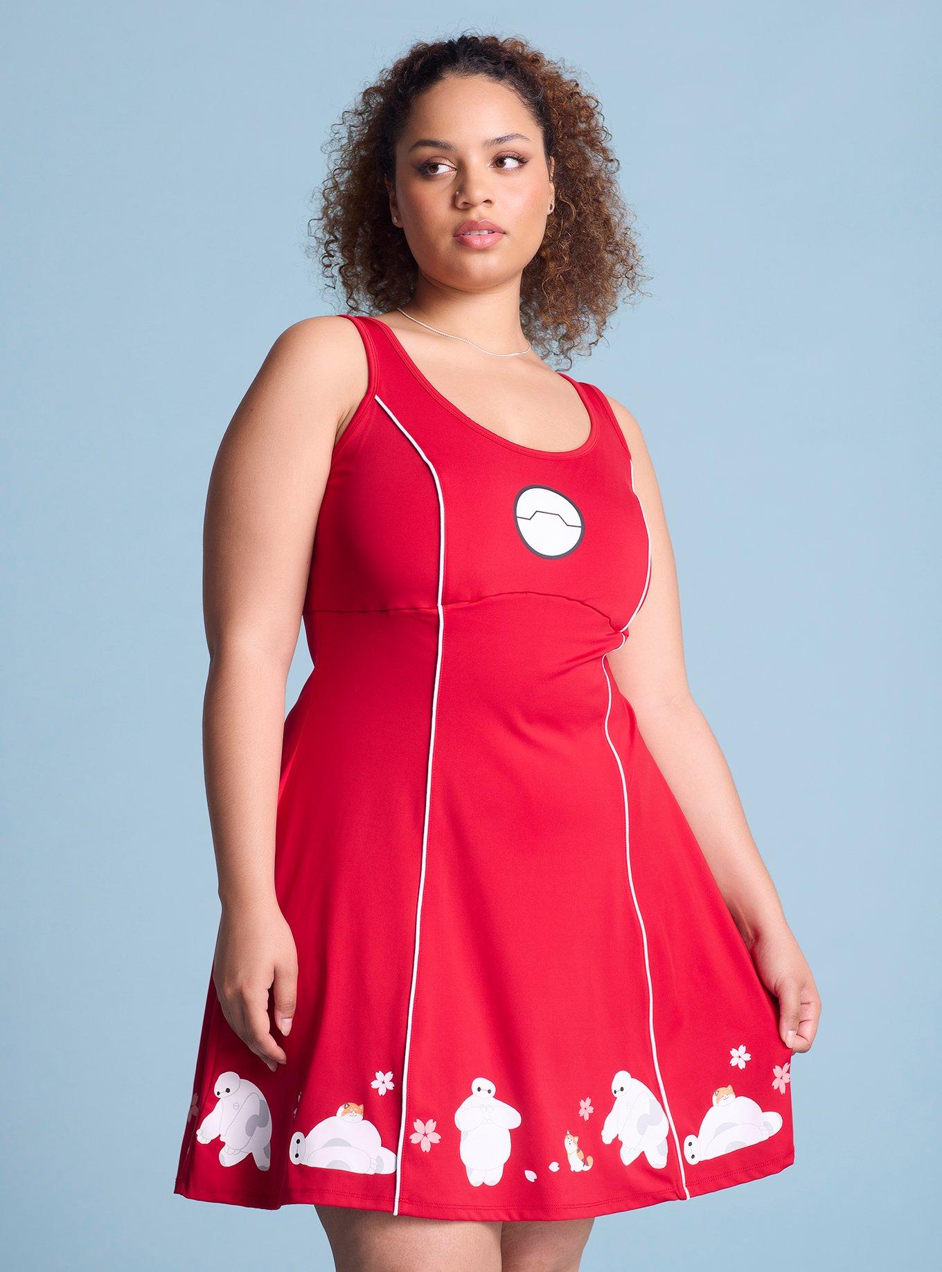 Disney Big Hero 6 Baymax Cherry Blossom Active Dress Plus Size, , hi-res