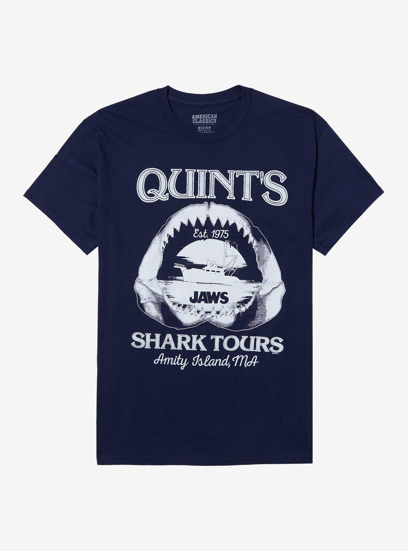 Jaws Quint's Shark Tours T-Shirt, , hi-res