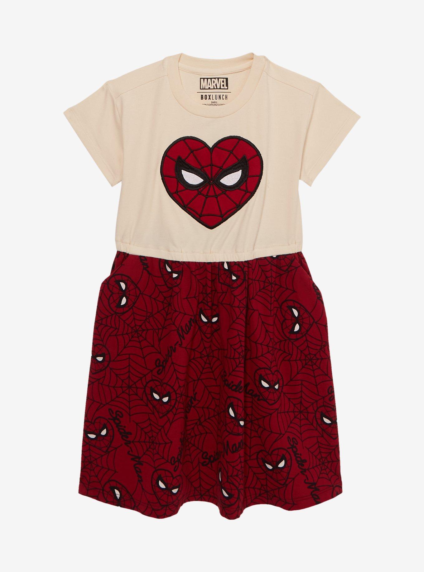 Marvel Spider-Man Heart Toddler Dress, , hi-res
